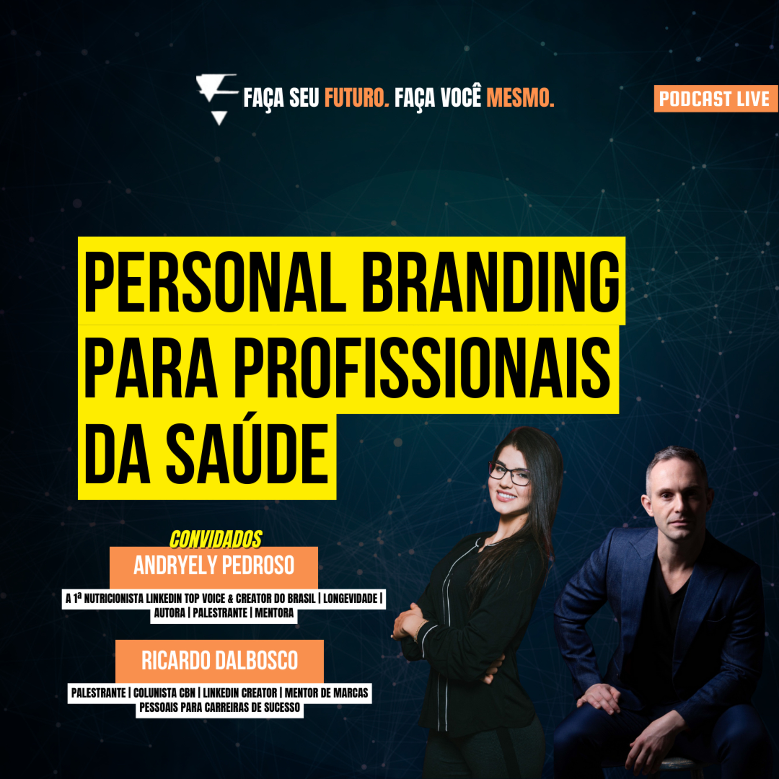 #195 Personal Branding para profissionais da saúde episode artwork