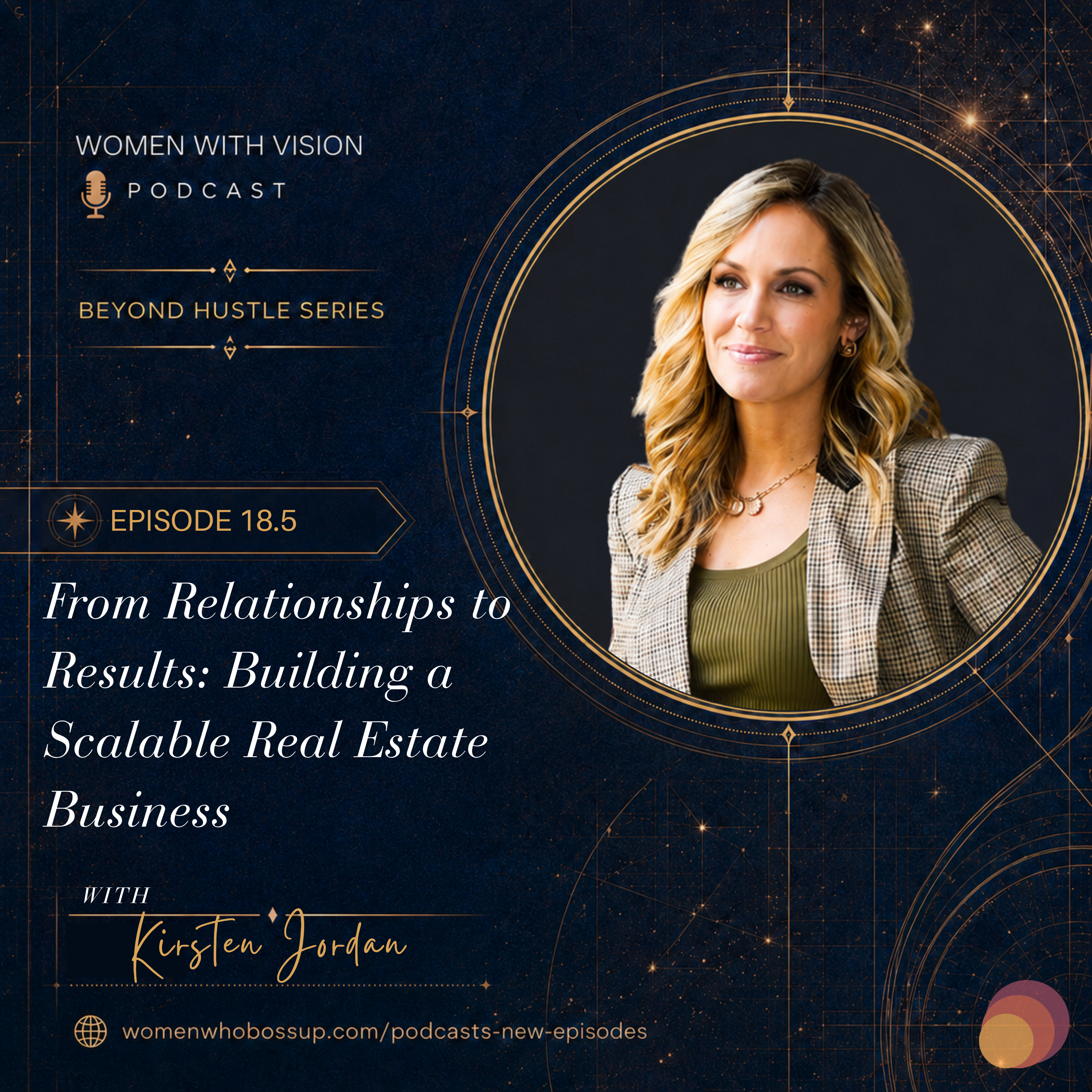 Episode 18.6 From Relationships to Results: Building a Scalable Real Estate Business with Kirsten Jordan episode artwork