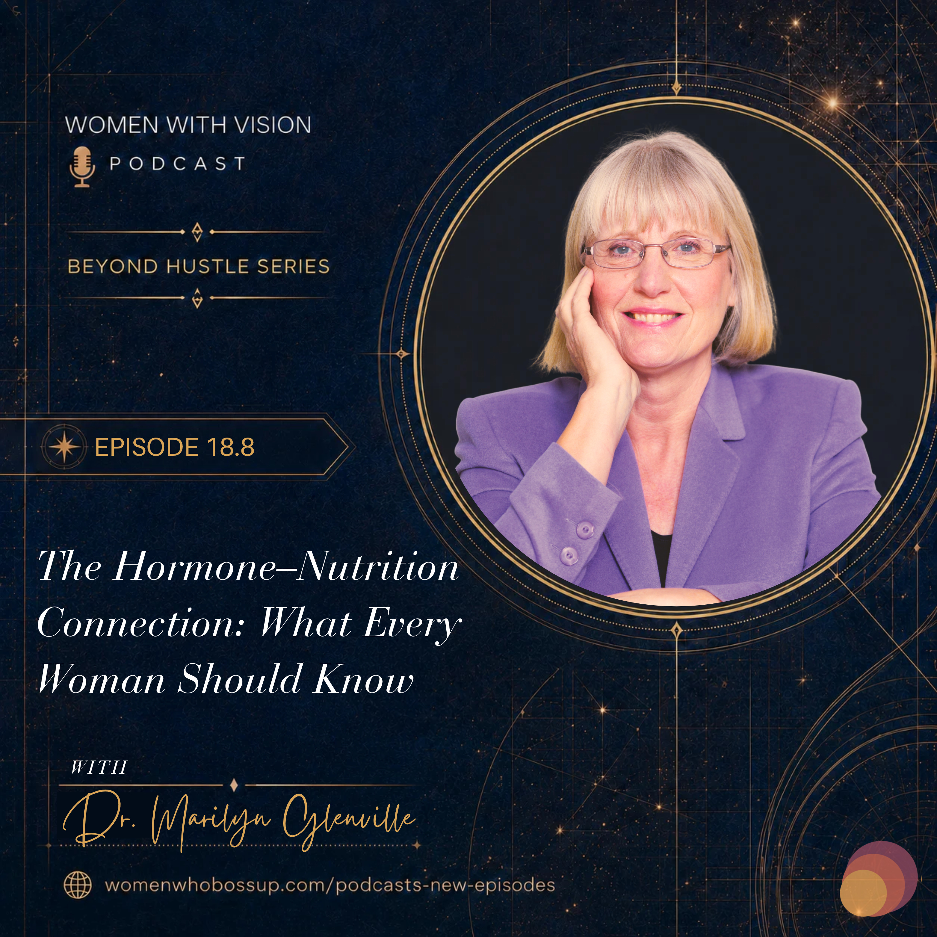 Episode 18.8: The Hormone-Nutrition Connection: What Every Woman Should Know with Dr. Marilyn Glenville episode artwork