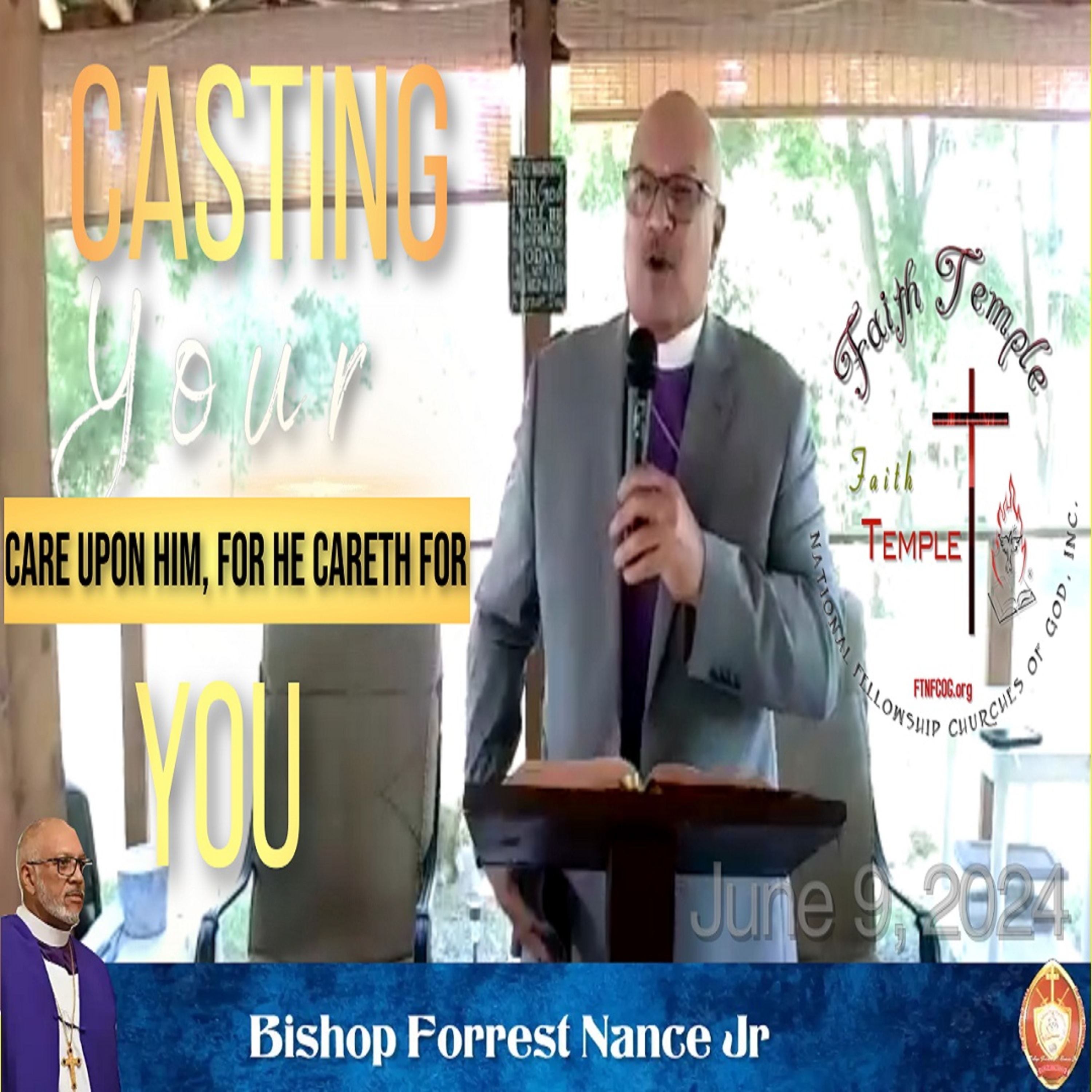 Casting your cares upon Him, for he careth for you. FTNFCOG Podcast