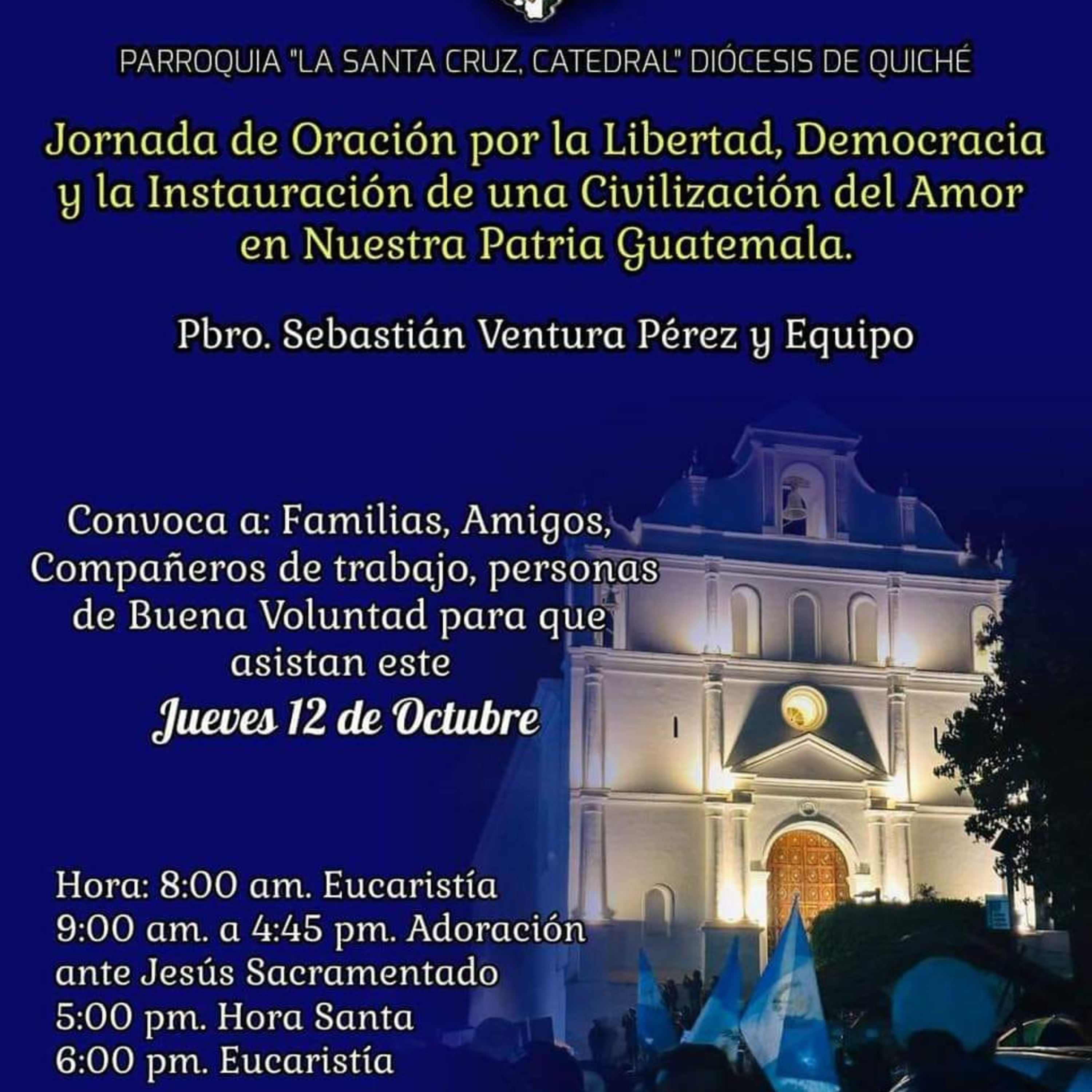 Catedral de Quiché convoca a jornada de oración. episode artwork