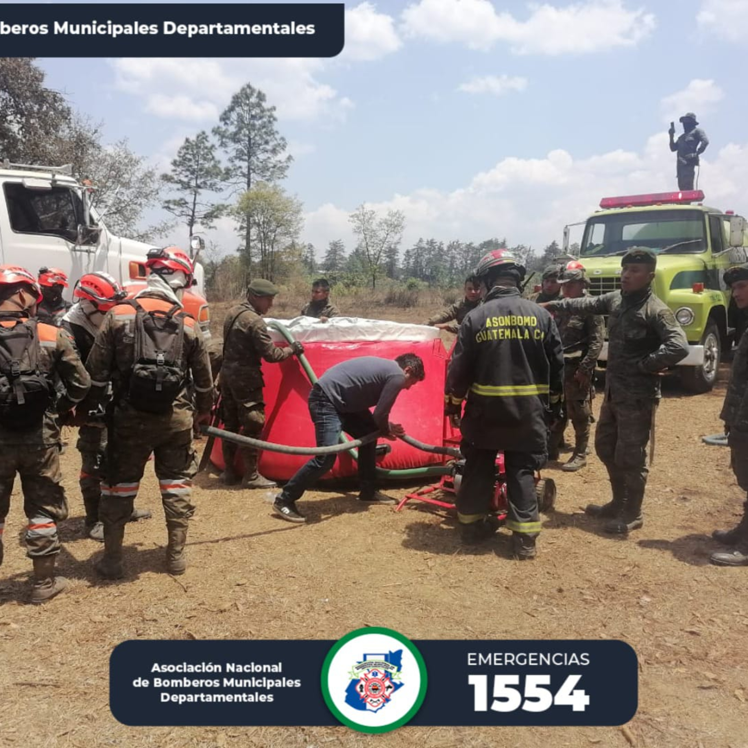 Bomberos controlan incendio forestal.  episode artwork