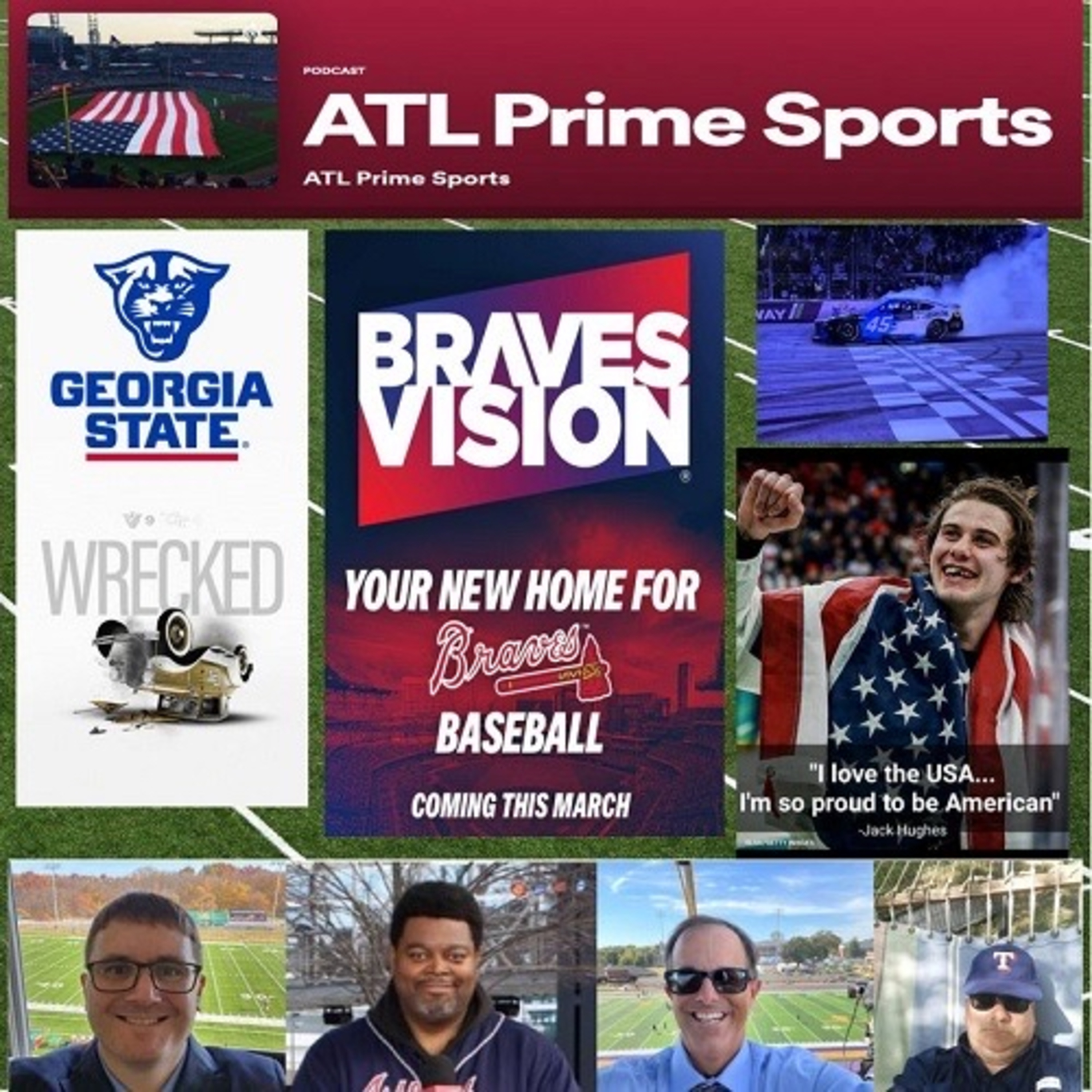 Braves/Falcons, & USA Hockey 🏒🥅 Ep. 223 (2-25-26) episode artwork