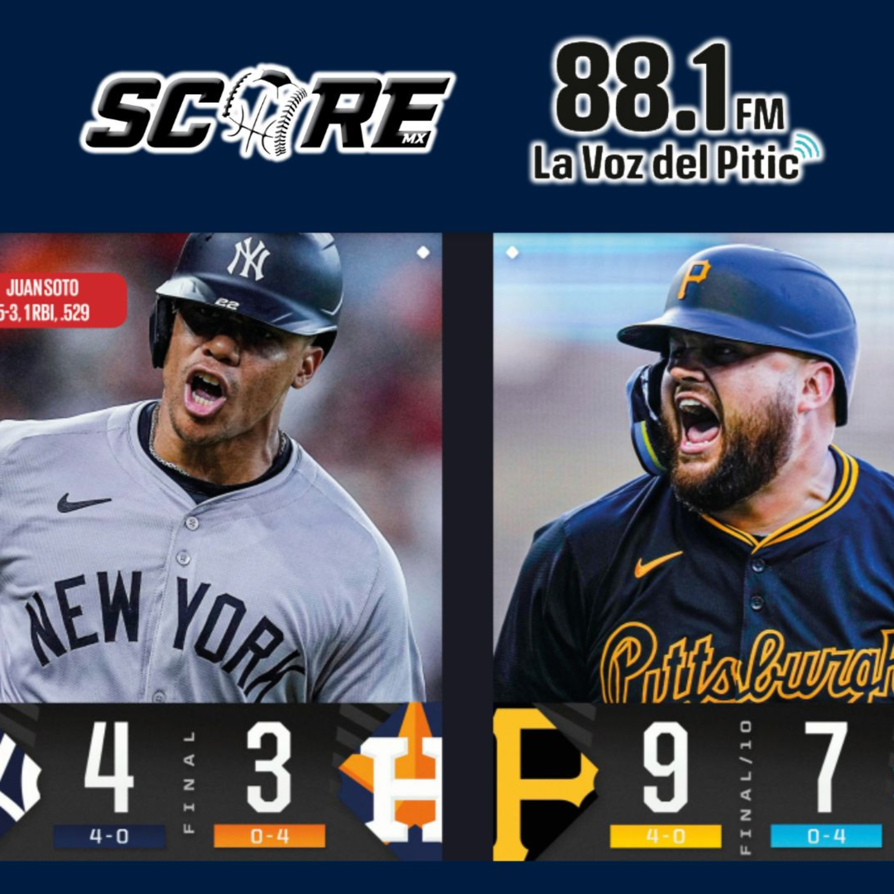 FM SCORE - LA VOZ DEL DEPORTE (Lunes 1 de abril) episode artwork