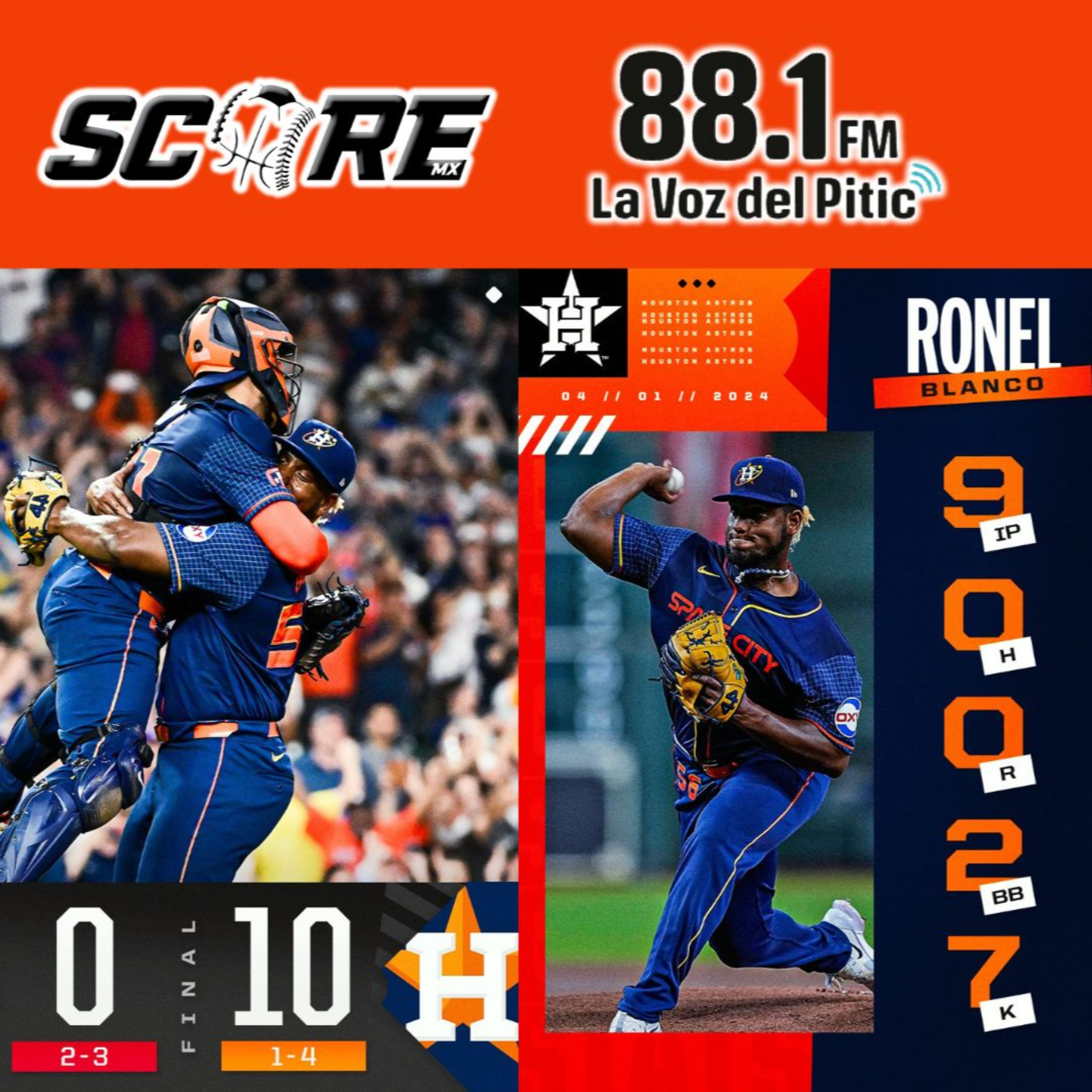 FM SCORE - LA VOZ DEL DEPORTE (Martes 2 de abril) episode artwork
