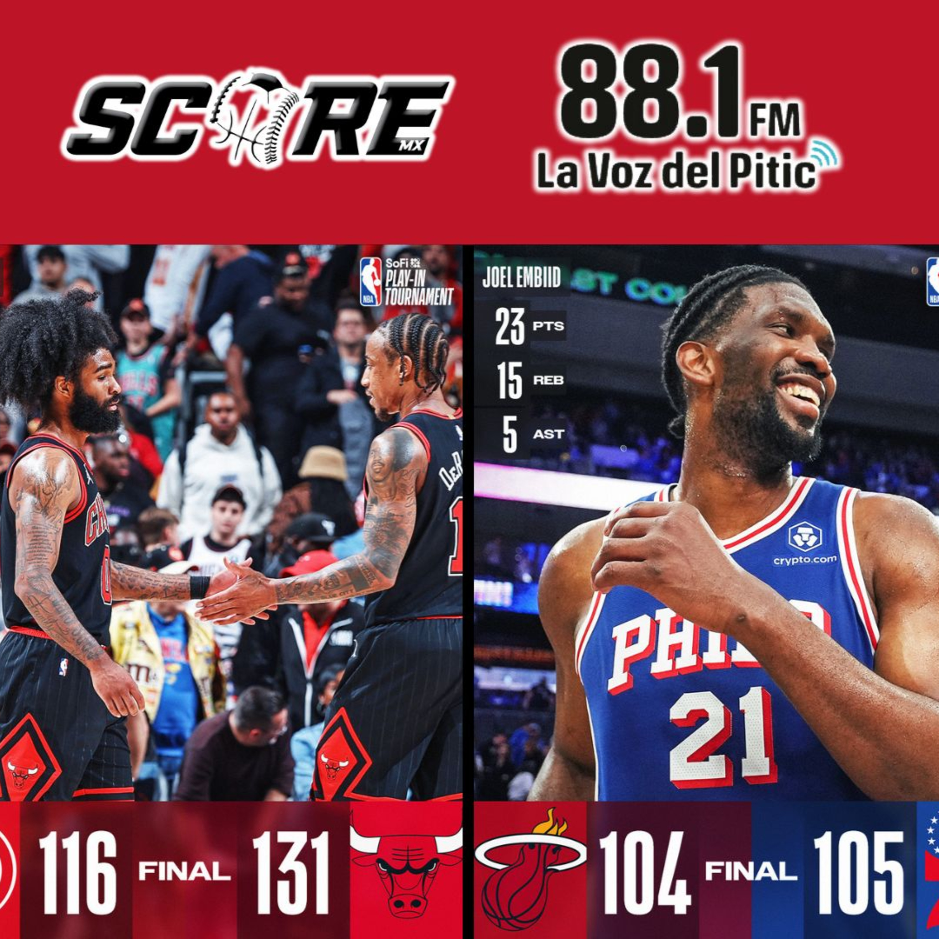 FM SCORE - LA VOZ DEL DEPORTE (Jueves 18 de abril) episode artwork