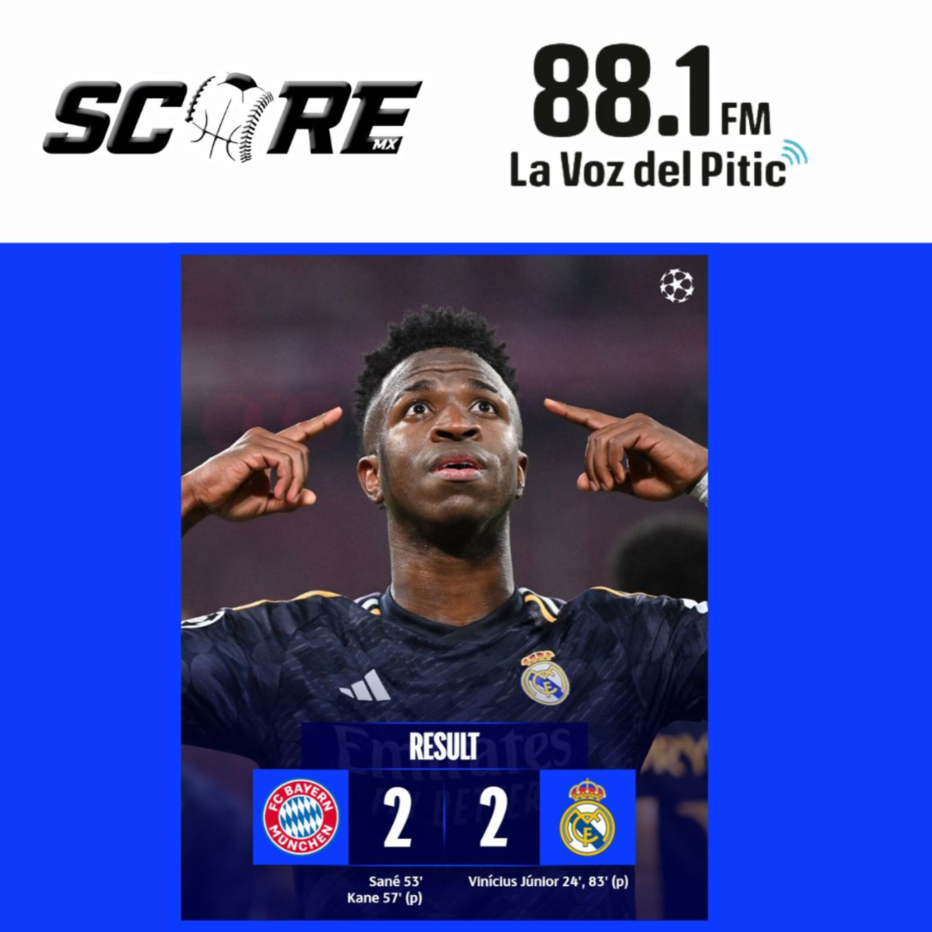 FM SCORE - LA VOZ DEL DEPORTE (Martes 30 de abril) episode artwork