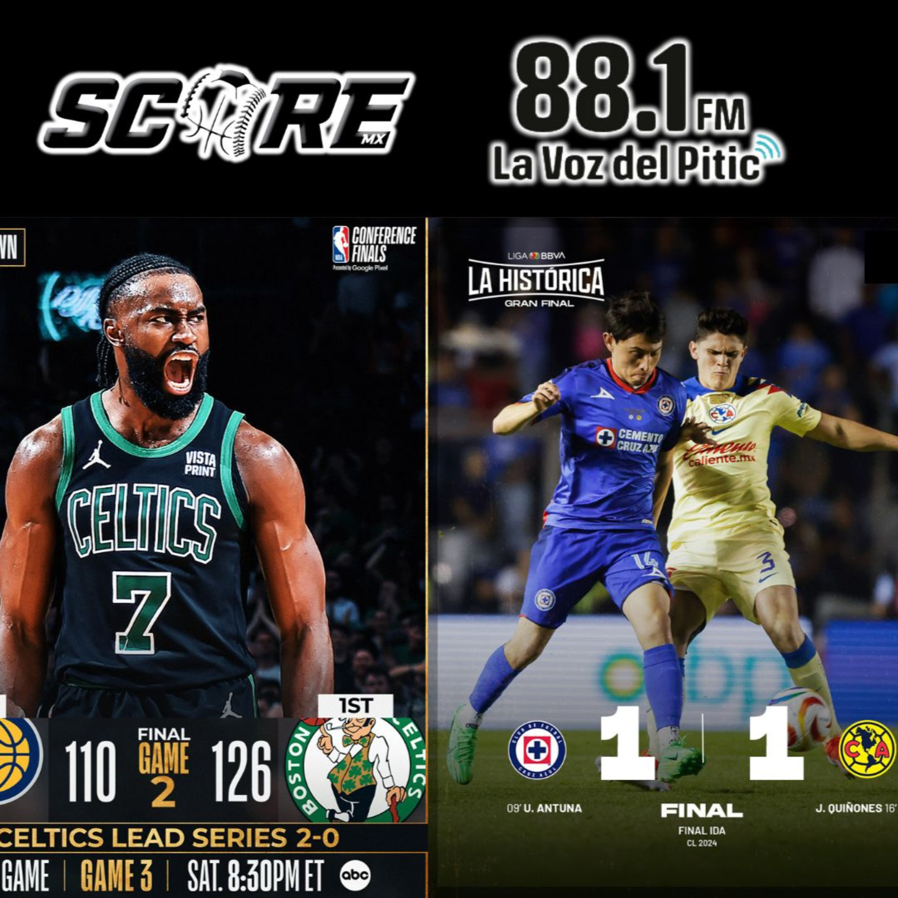 FM SCORE - LA VOZ DEL DEPORTE (Viernes 24 de mayo) episode artwork