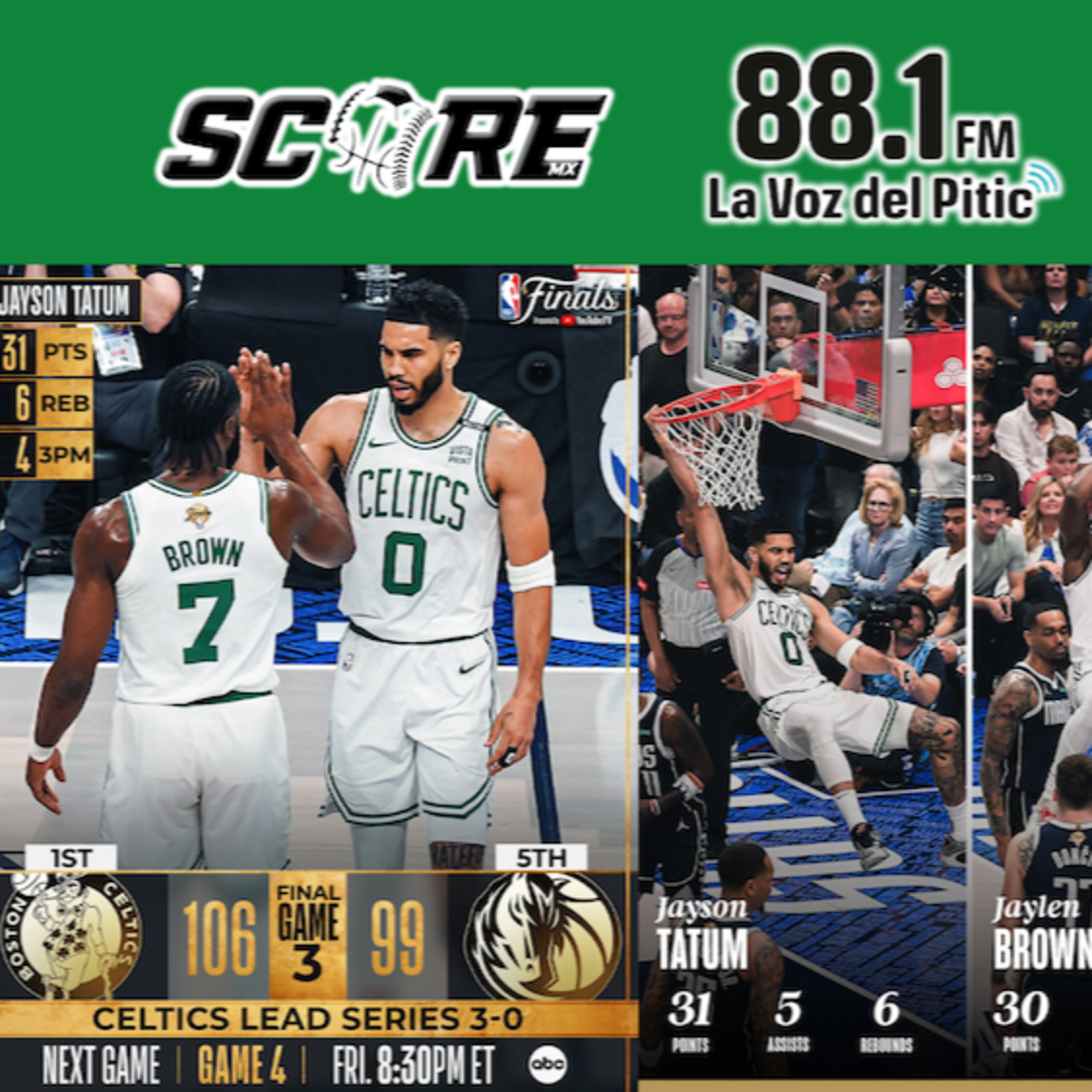 FM SCORE - LA VOZ DEL DEPORTE (Jueves 13 de junio) episode artwork