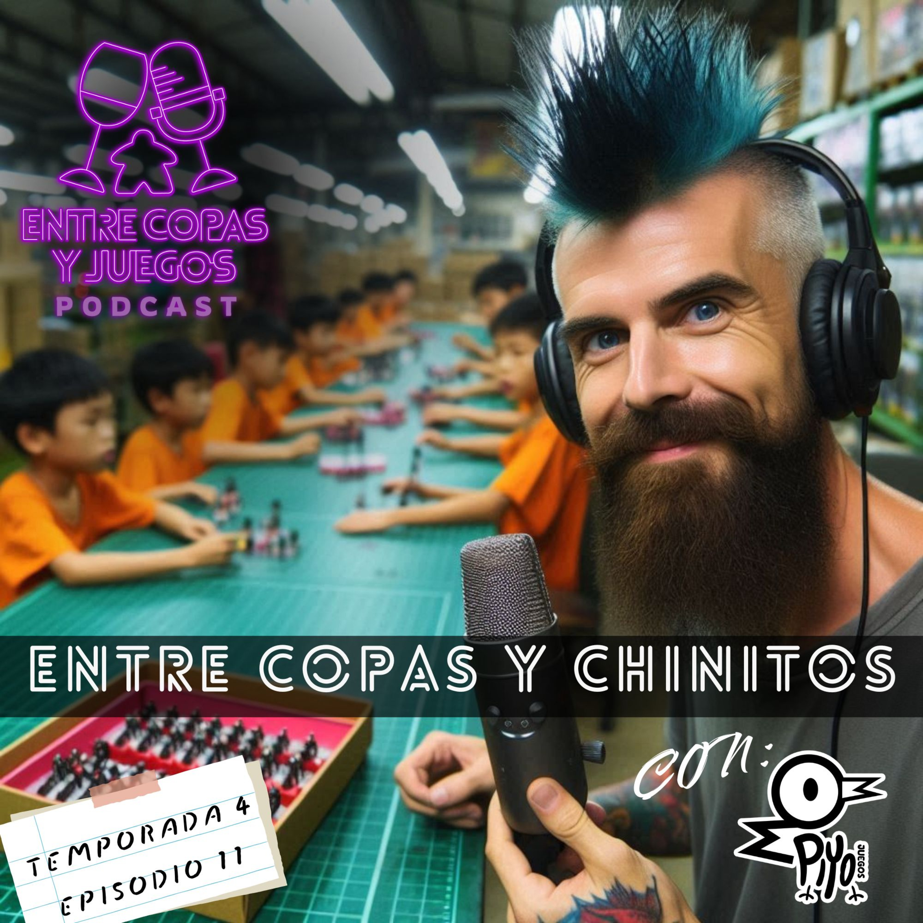 Entre copas y juegos