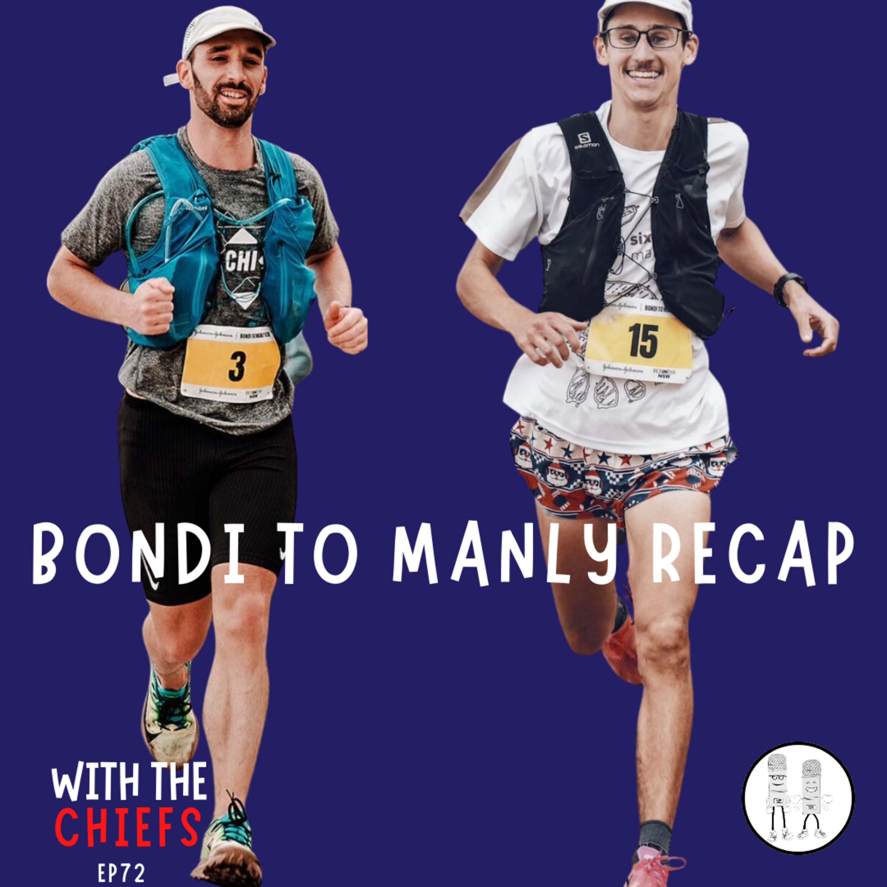 EP 72 - Bondi To Manly - Doms 2nd Place Finish & Chris Gatts First Ultra