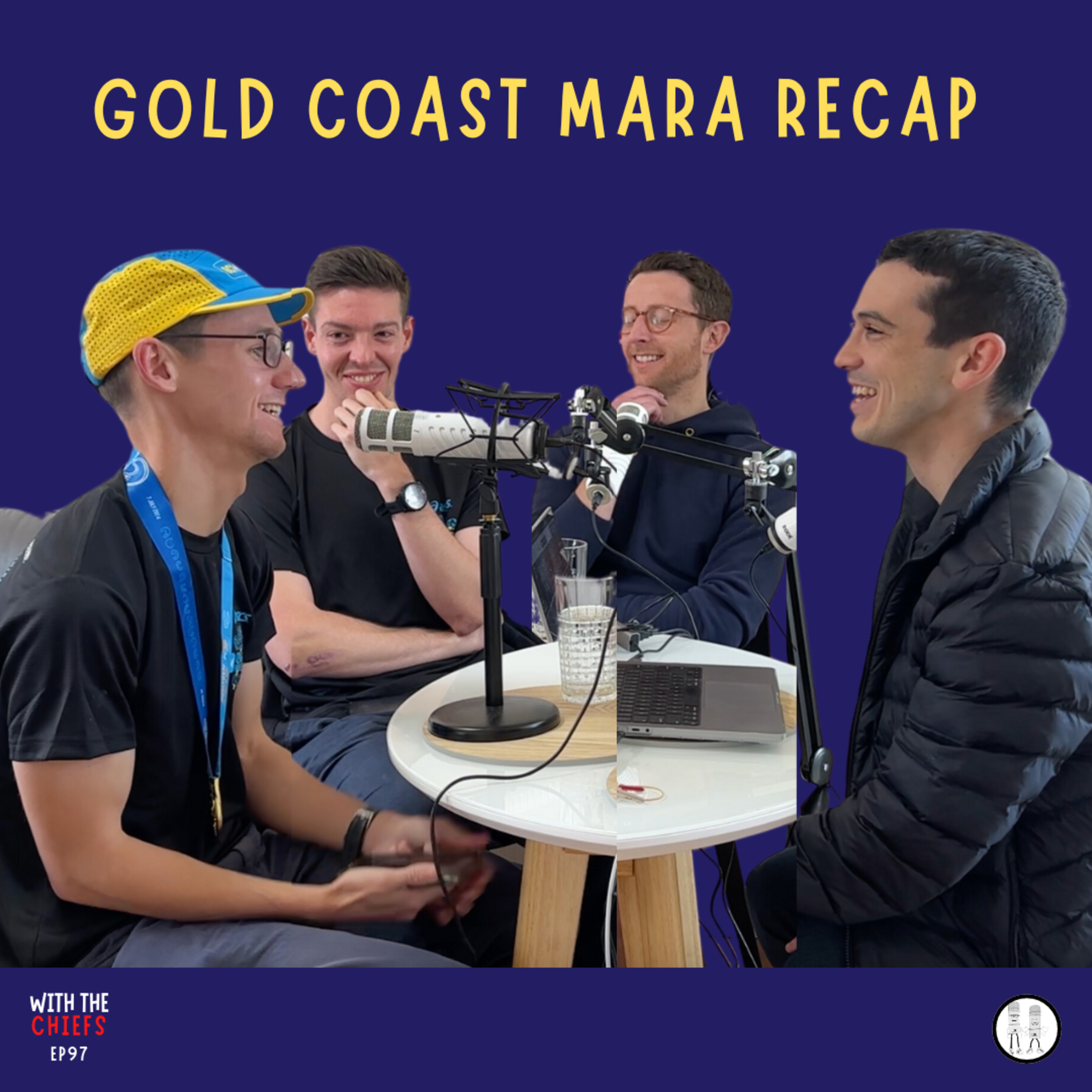 EP 97 - Gold Coast Marathon Recap with Matt Gore and Tobias Jacobson (Coach)