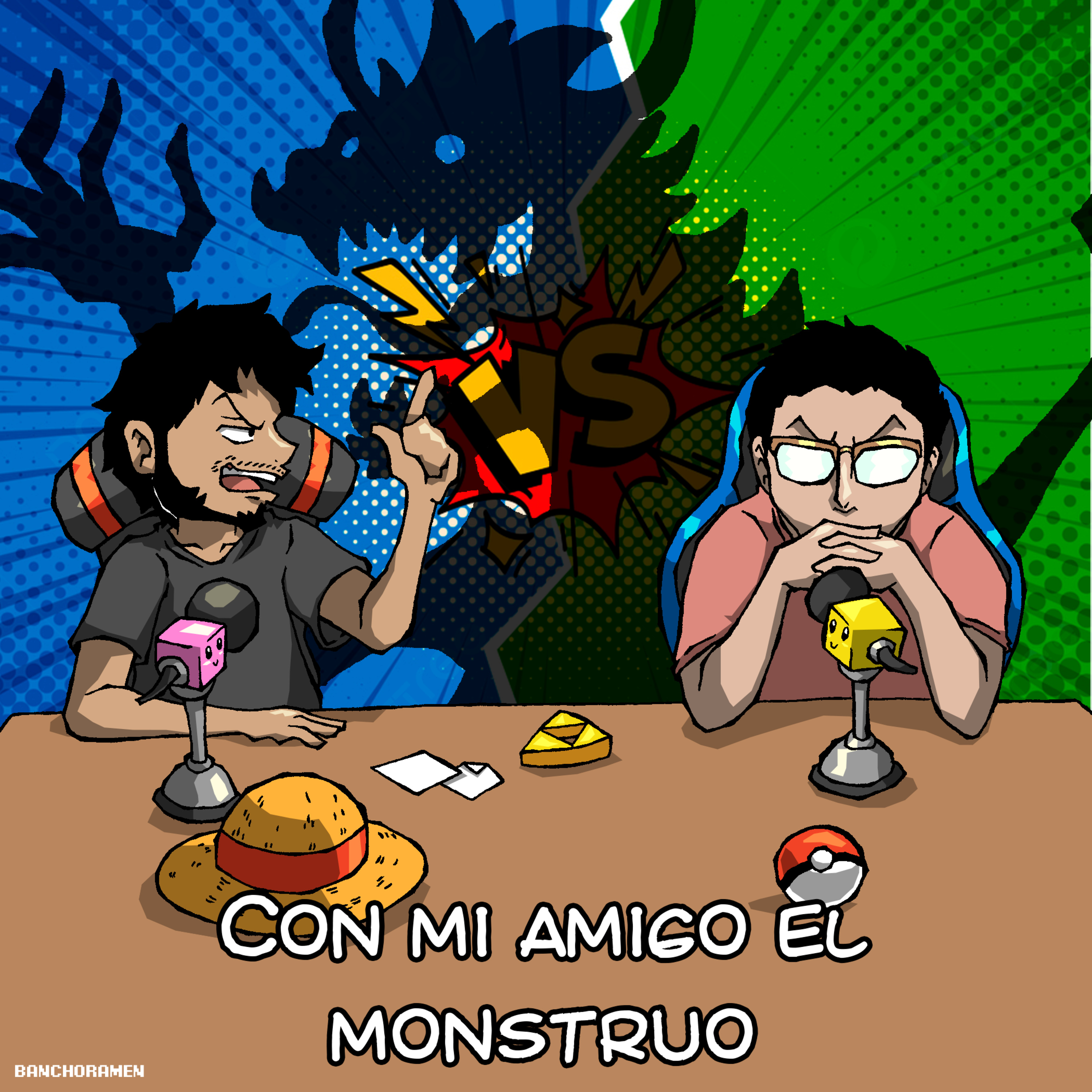 Con mi amigo el monstruo