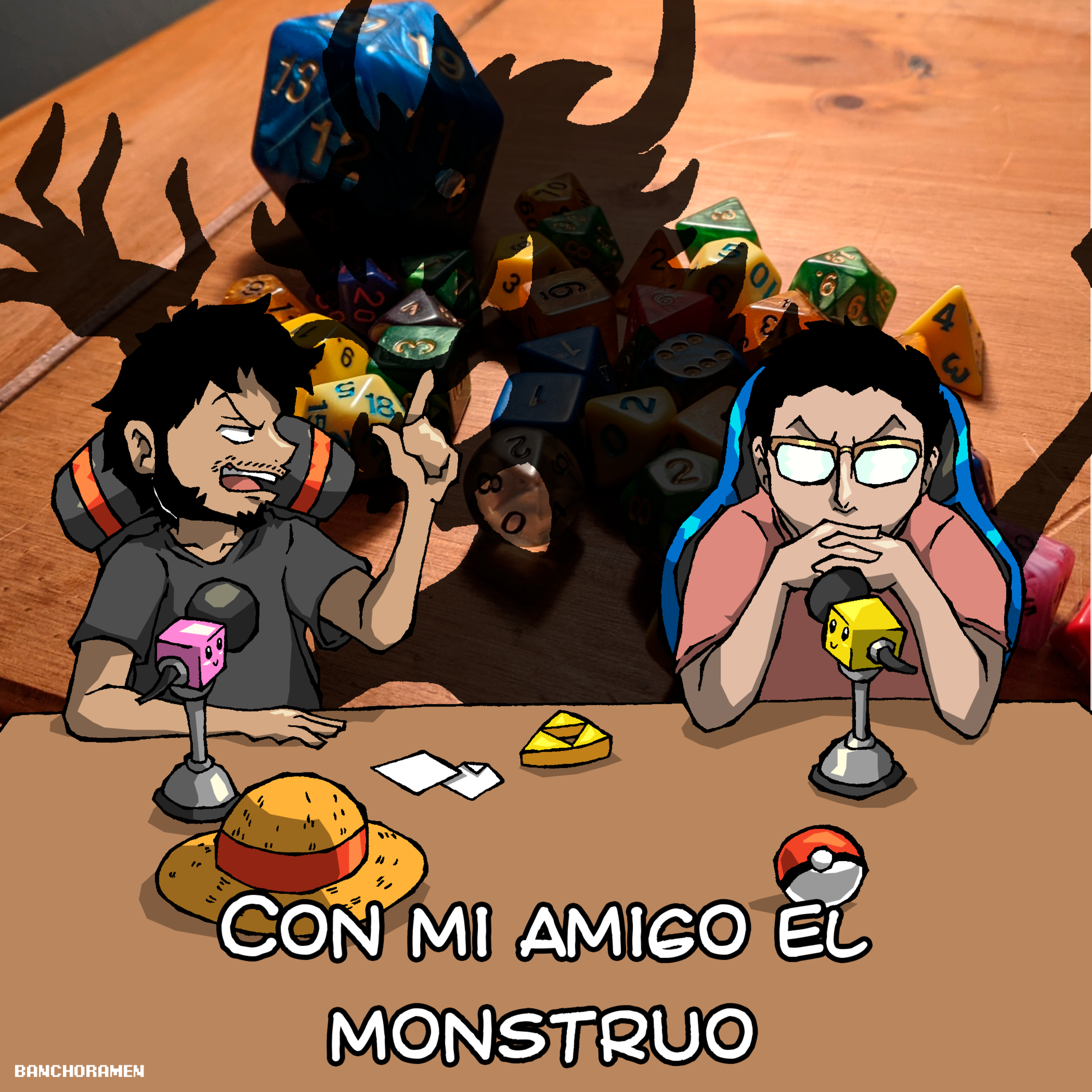 Con mi amigo el monstruo