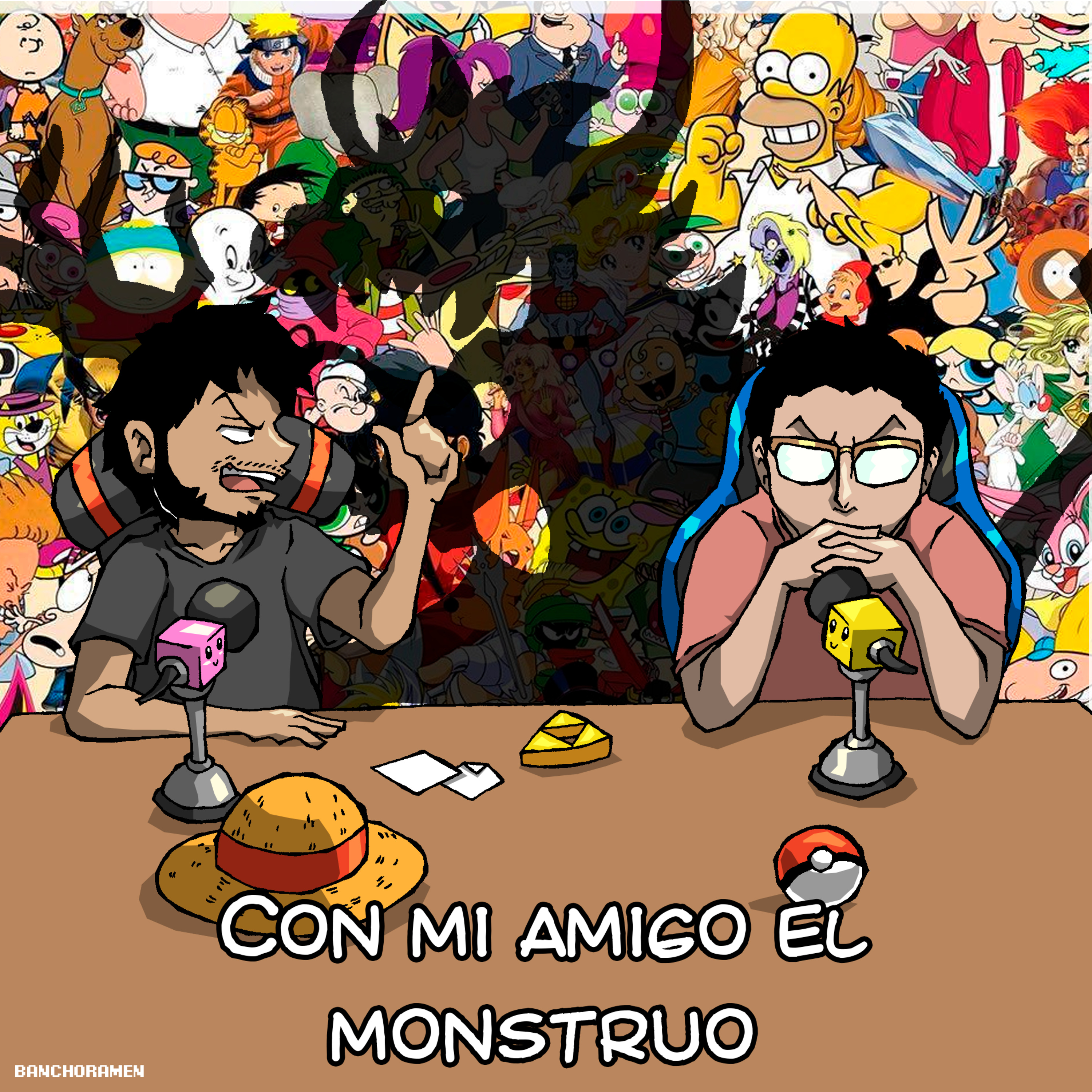 Con mi amigo el monstruo