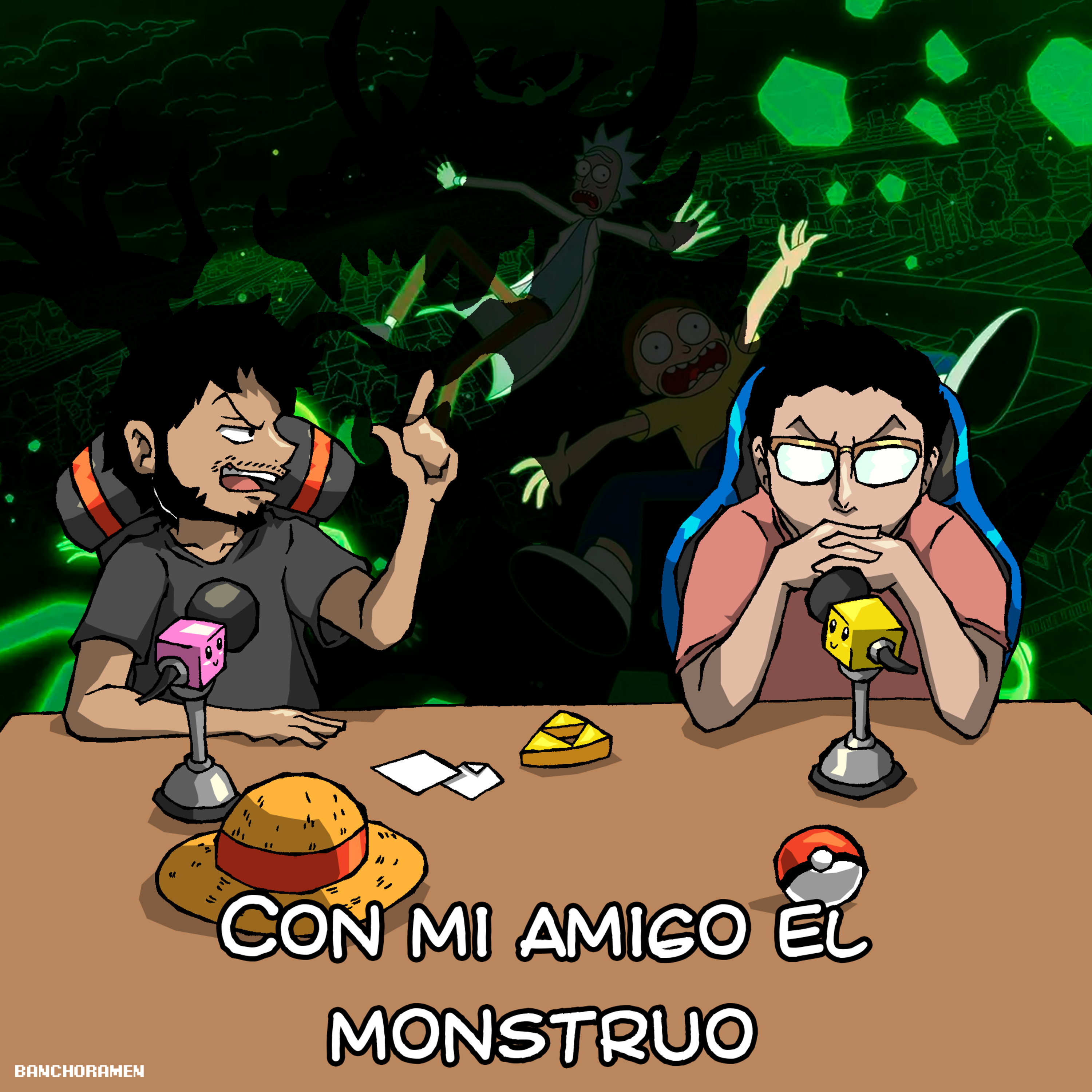 Con mi amigo el monstruo