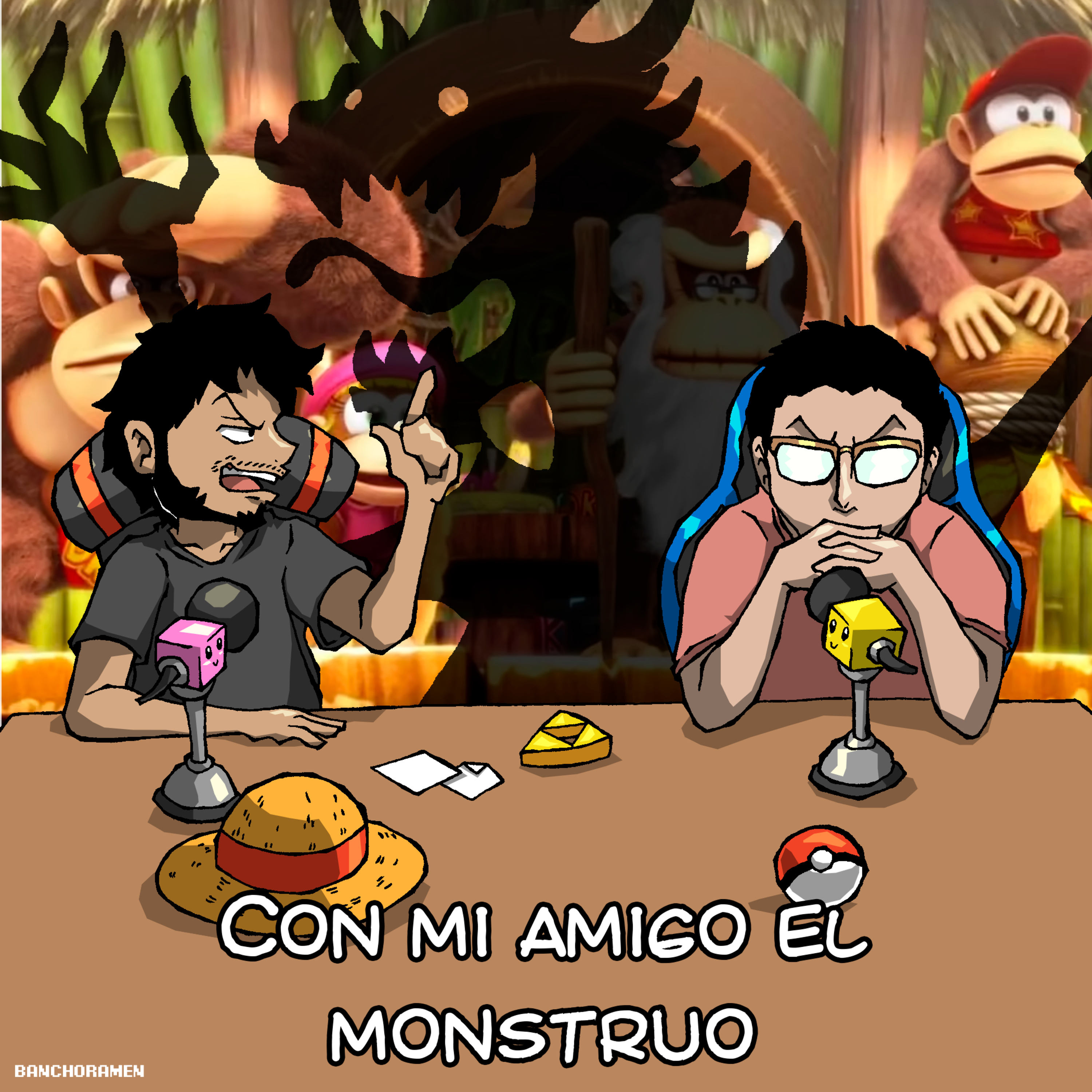 Con mi amigo el monstruo