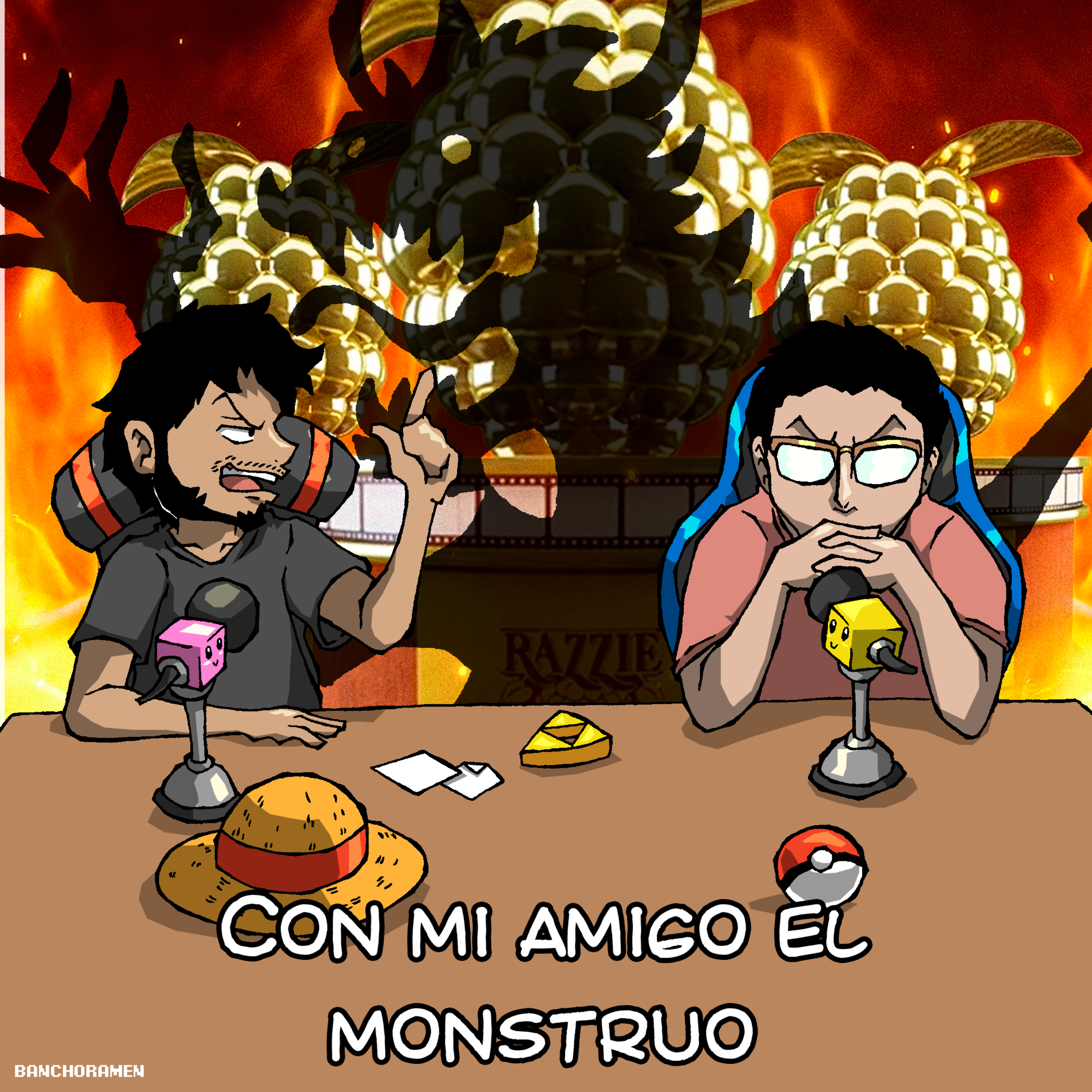 Con mi amigo el monstruo