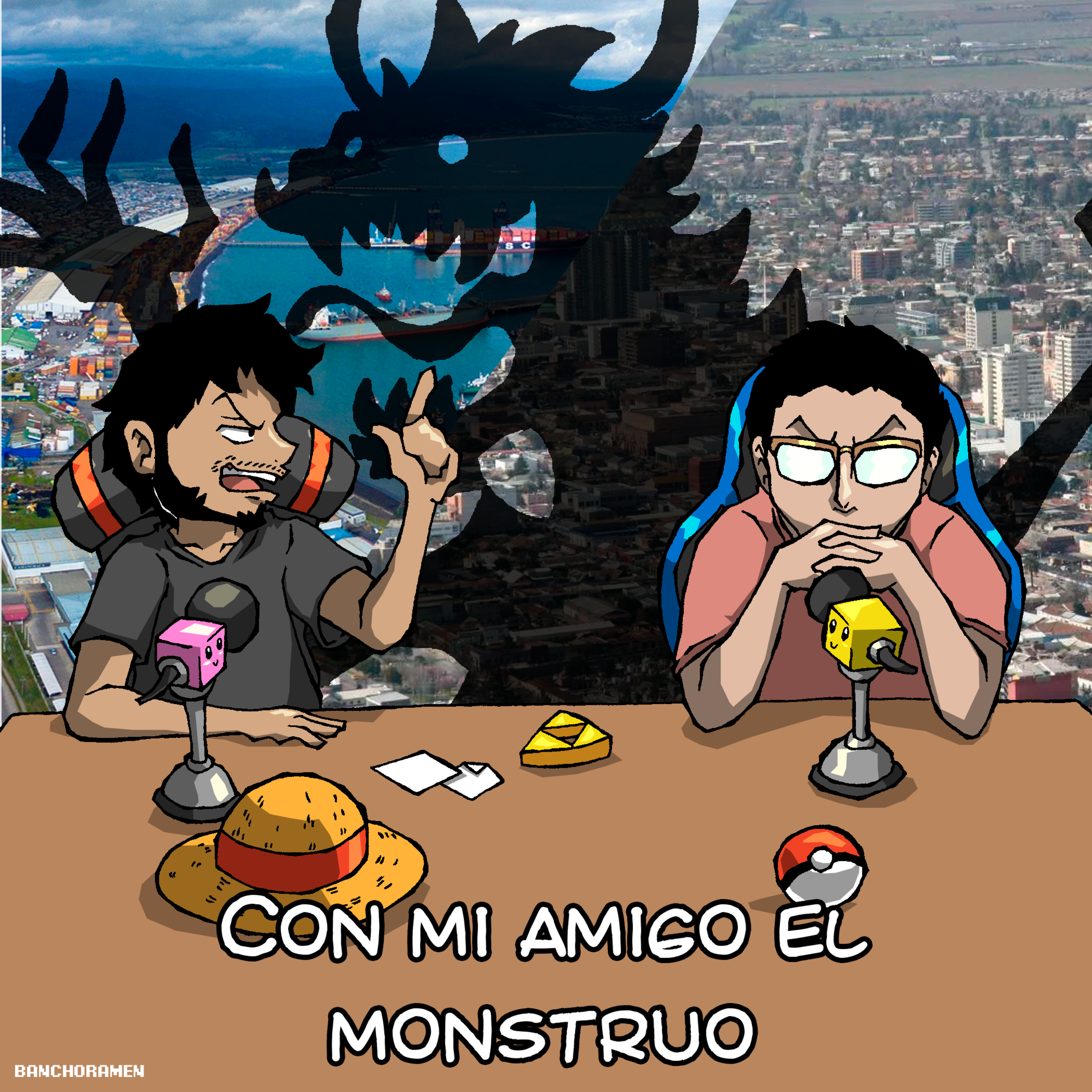 Con mi amigo el monstruo