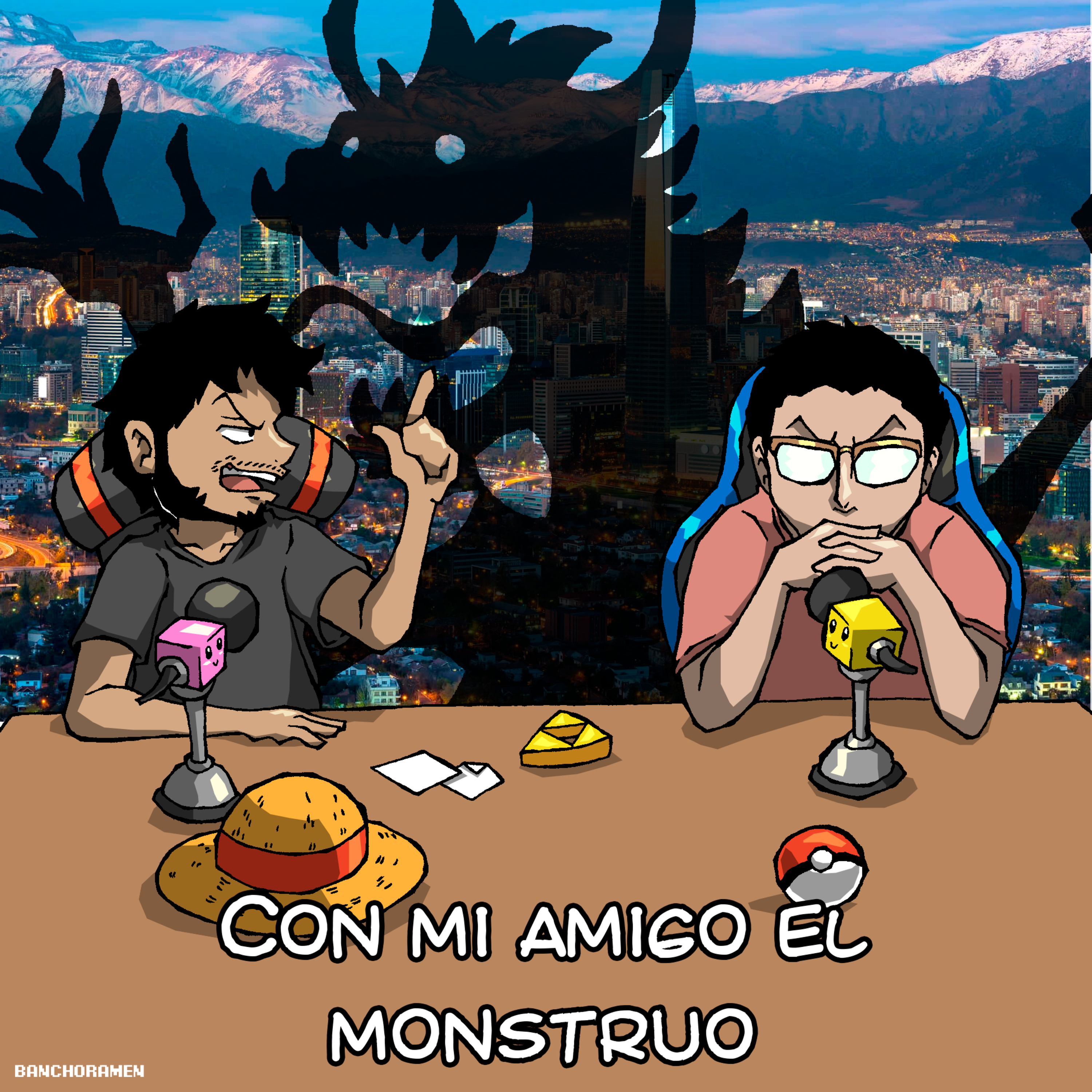 Con mi amigo el monstruo
