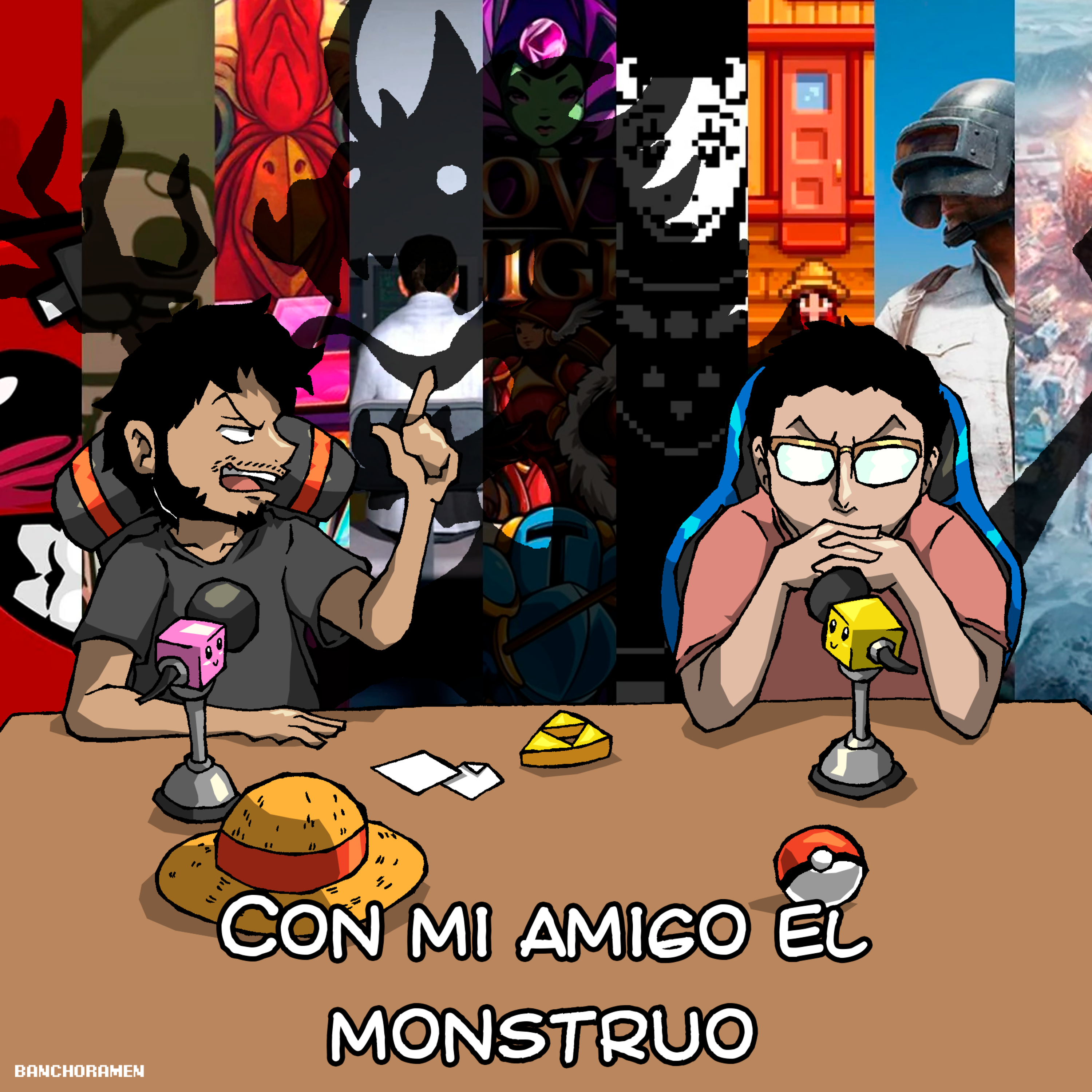 Con mi amigo el monstruo
