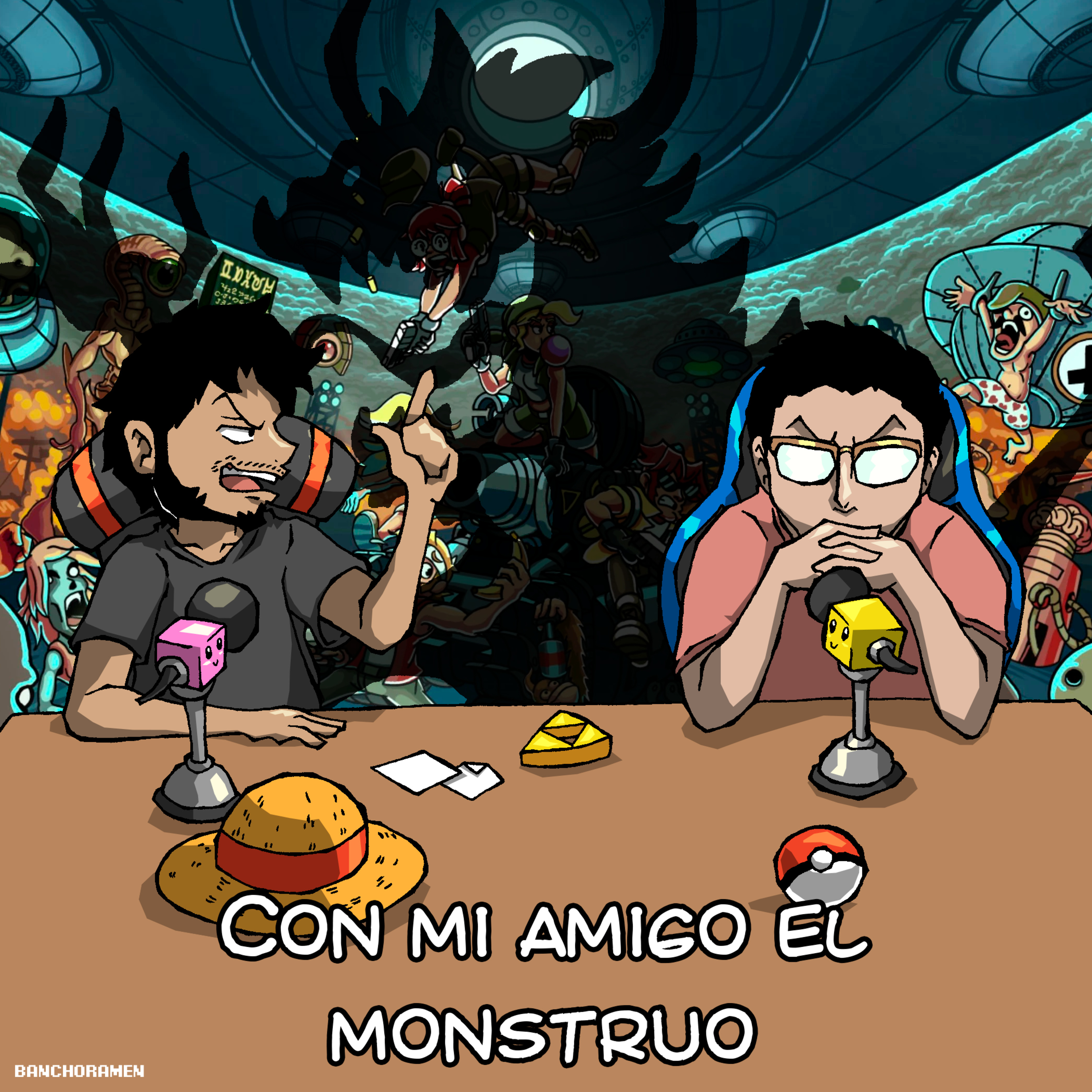 Con mi amigo el monstruo