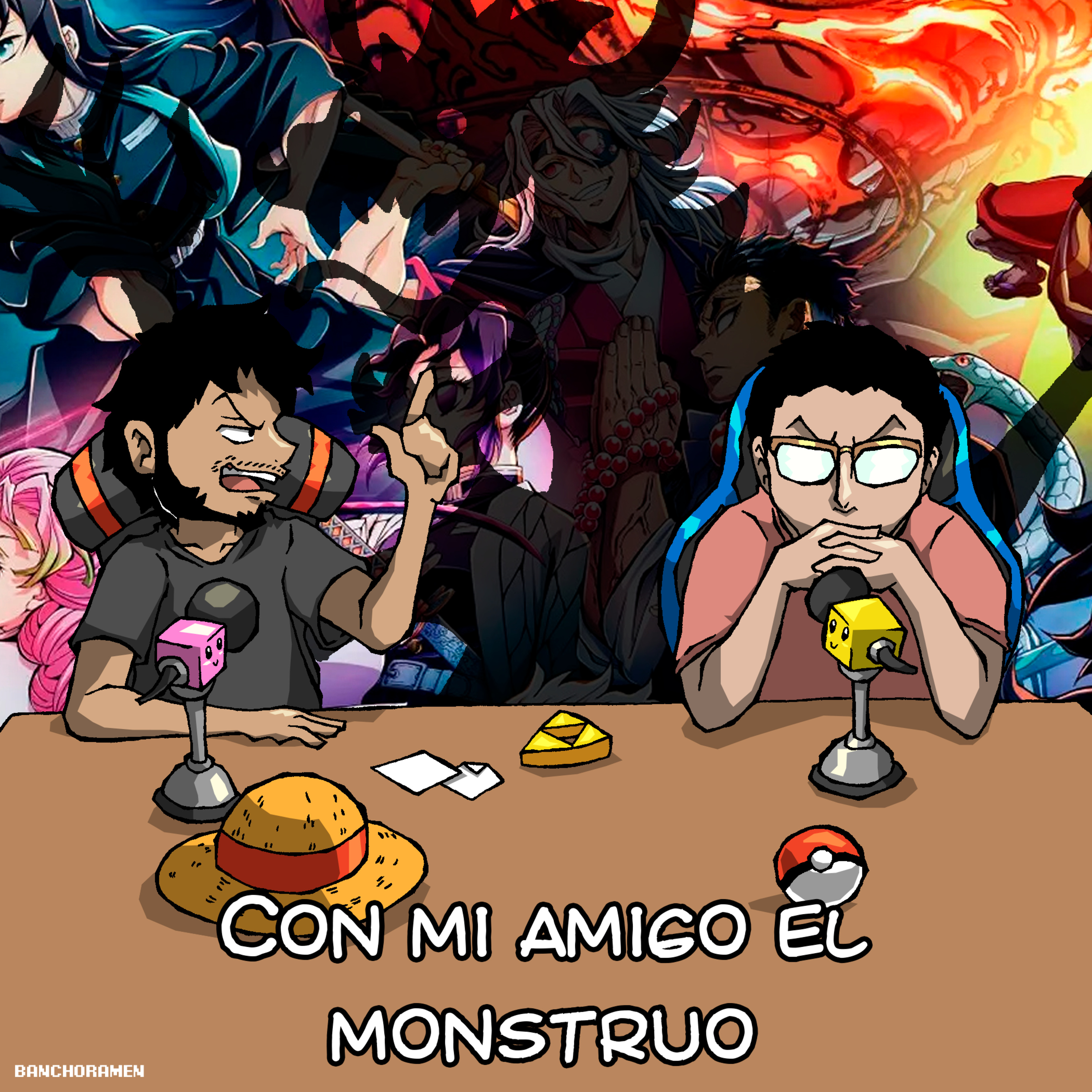 Con mi amigo el monstruo