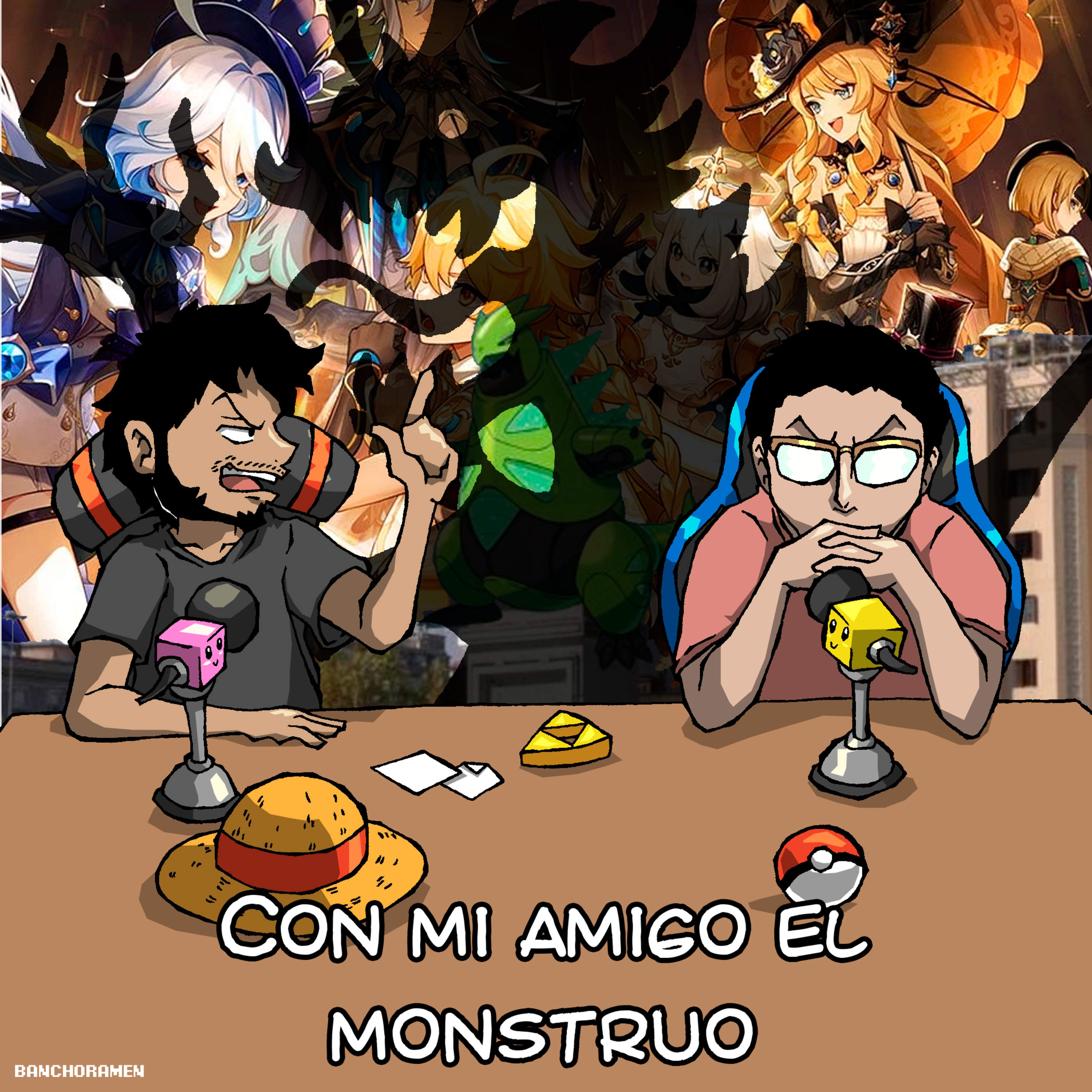 Con mi amigo el monstruo