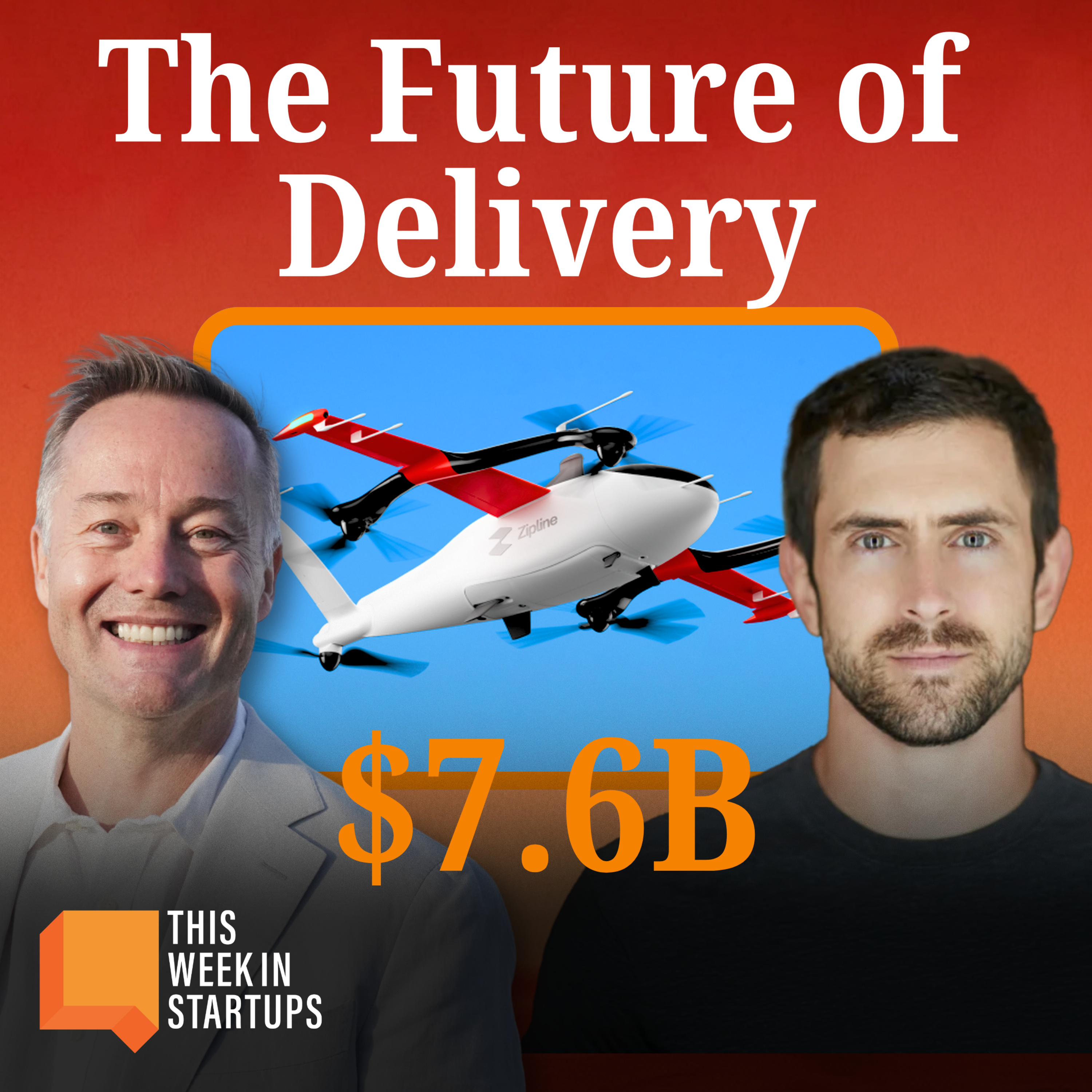 From Blood Transfusions to Burritos, How Zipline is Automating Delivery | E2238 From Blood Transfusions to Burritos, How Zipline is Automating Delivery | E2238