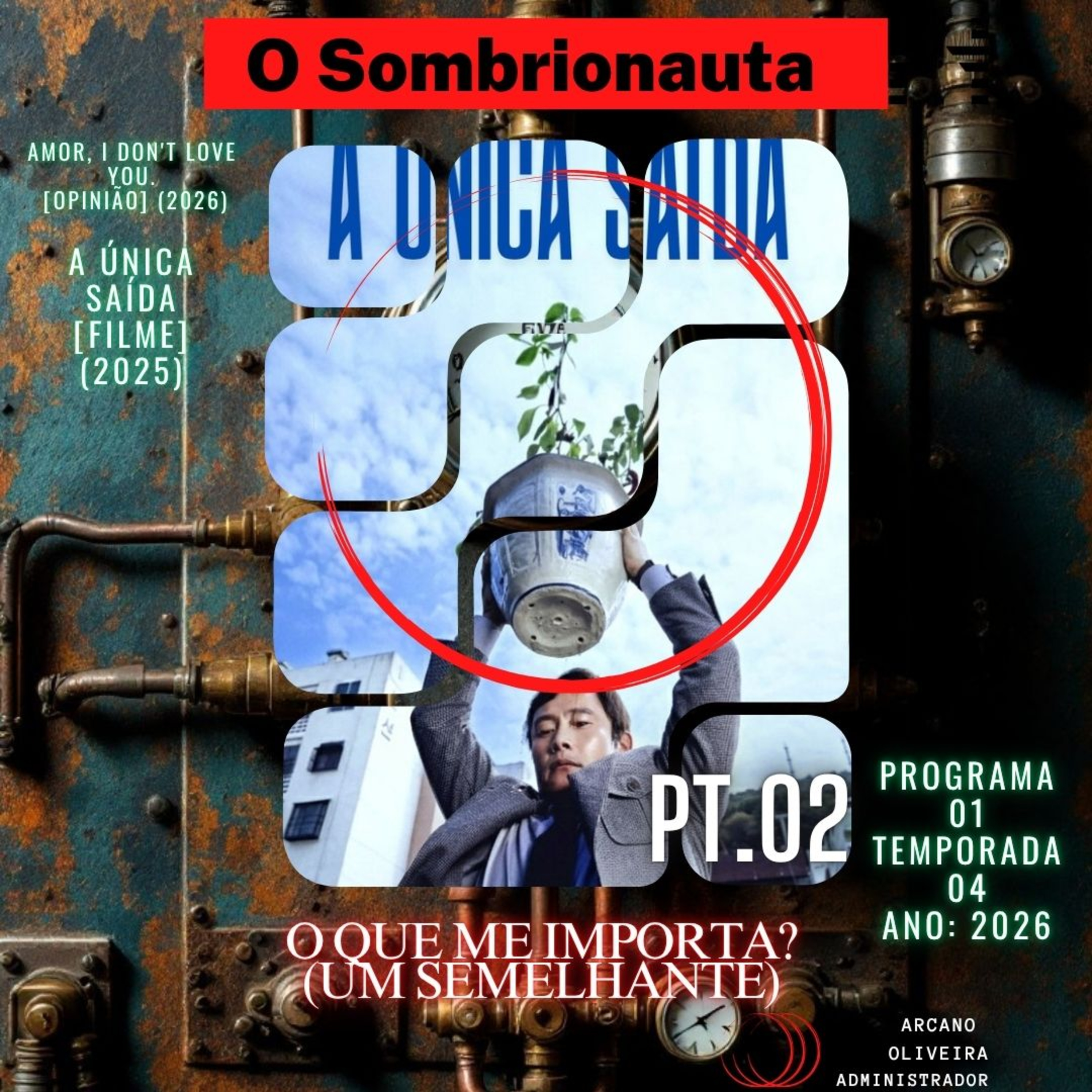 O QUE ME IMPORTA? (UM SEMELHANTE) → AMOR, I DON'T LOVE YOU. [OPINIÃO] (2026) – PARTE 02: episode artwork
