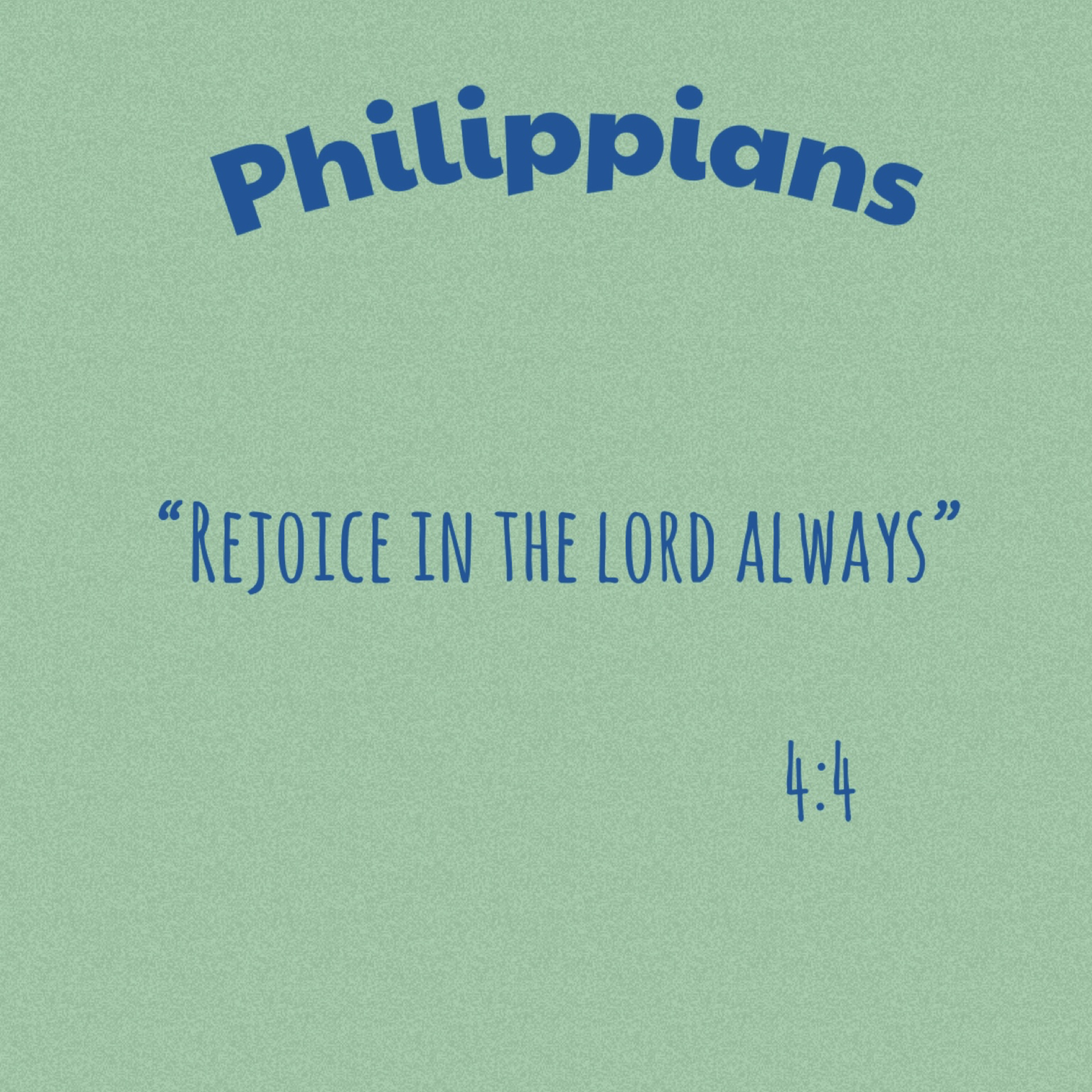 VII. Rejoice In The Lord ALWAYS episode artwork