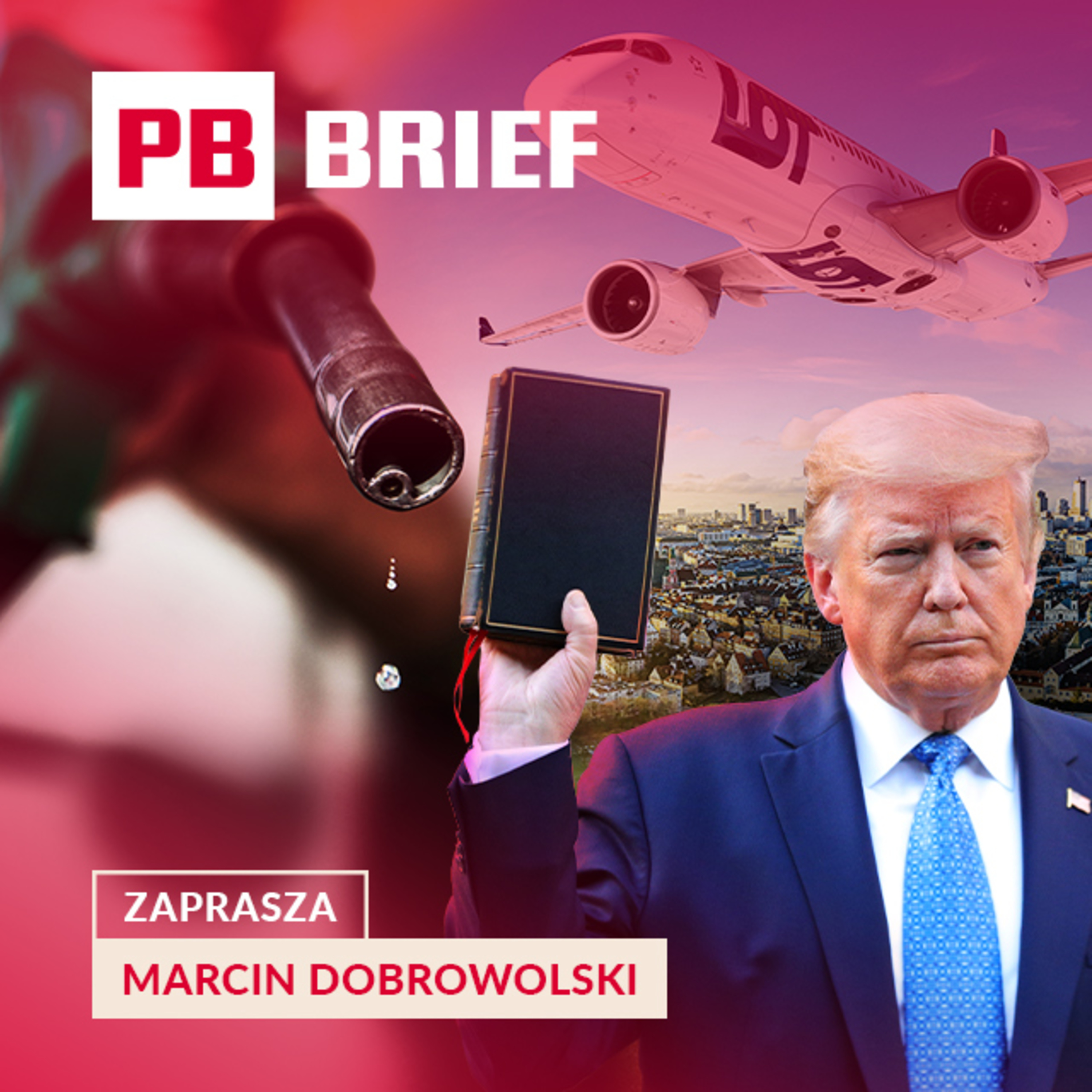 Ceny paliw wzrosną, Trump zarobi miliardy, a Fed utrzyma stopy. PB BRIEF episode artwork