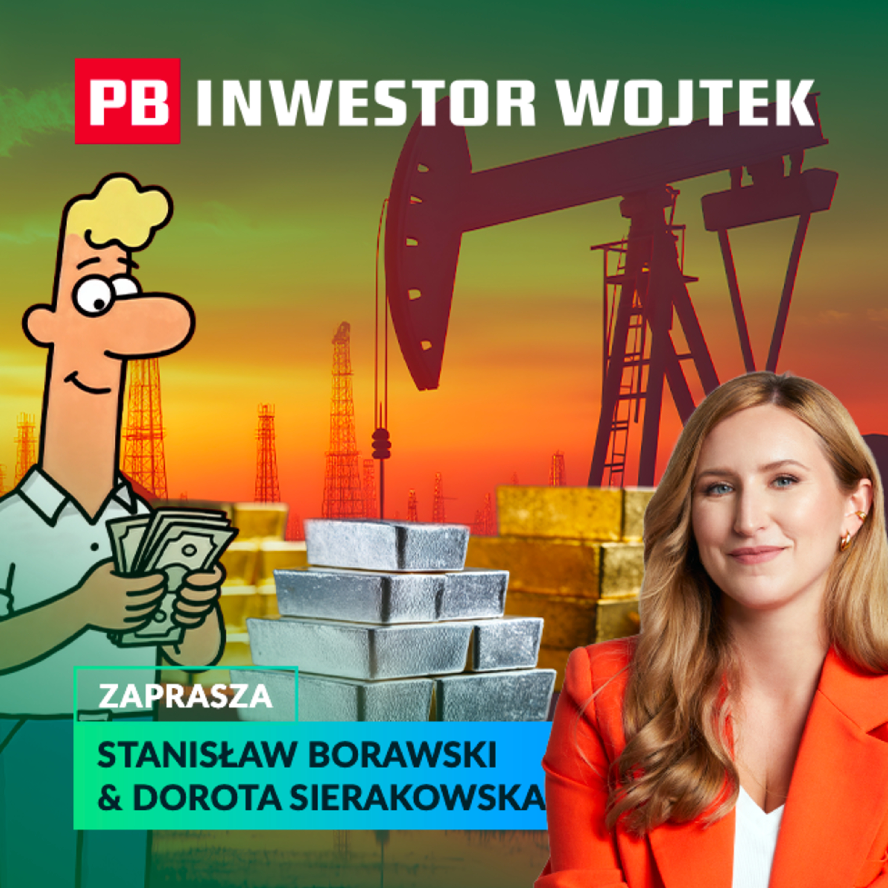 Surowcowy rollercoaster: złoto, ropa i panika inwestorów. INWESTOR WOJTEK episode artwork