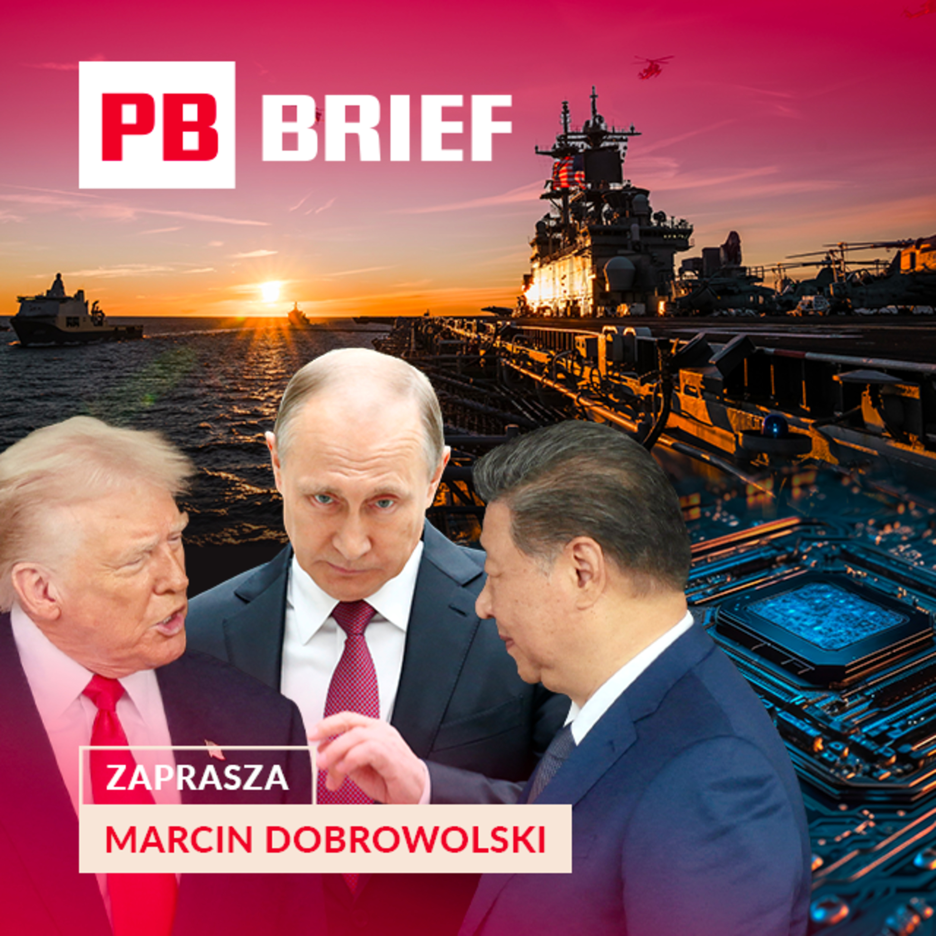 Ziobro w USA. PiS kontra bitcoin. Czy Chiny mogą zagłodzić Tajwan? PB BRIEF episode artwork
