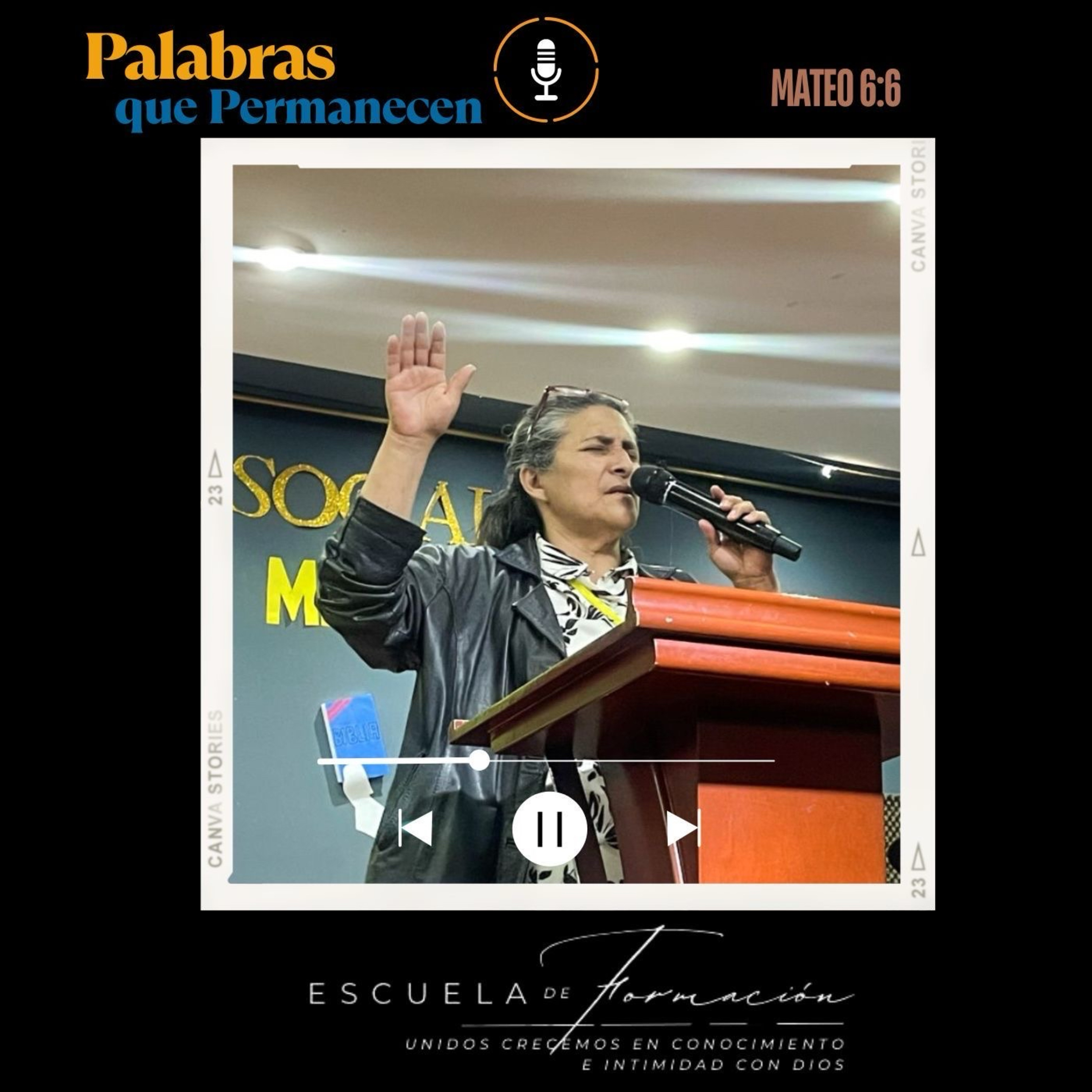 San Mateo 6:6 (Hna Blanca González)