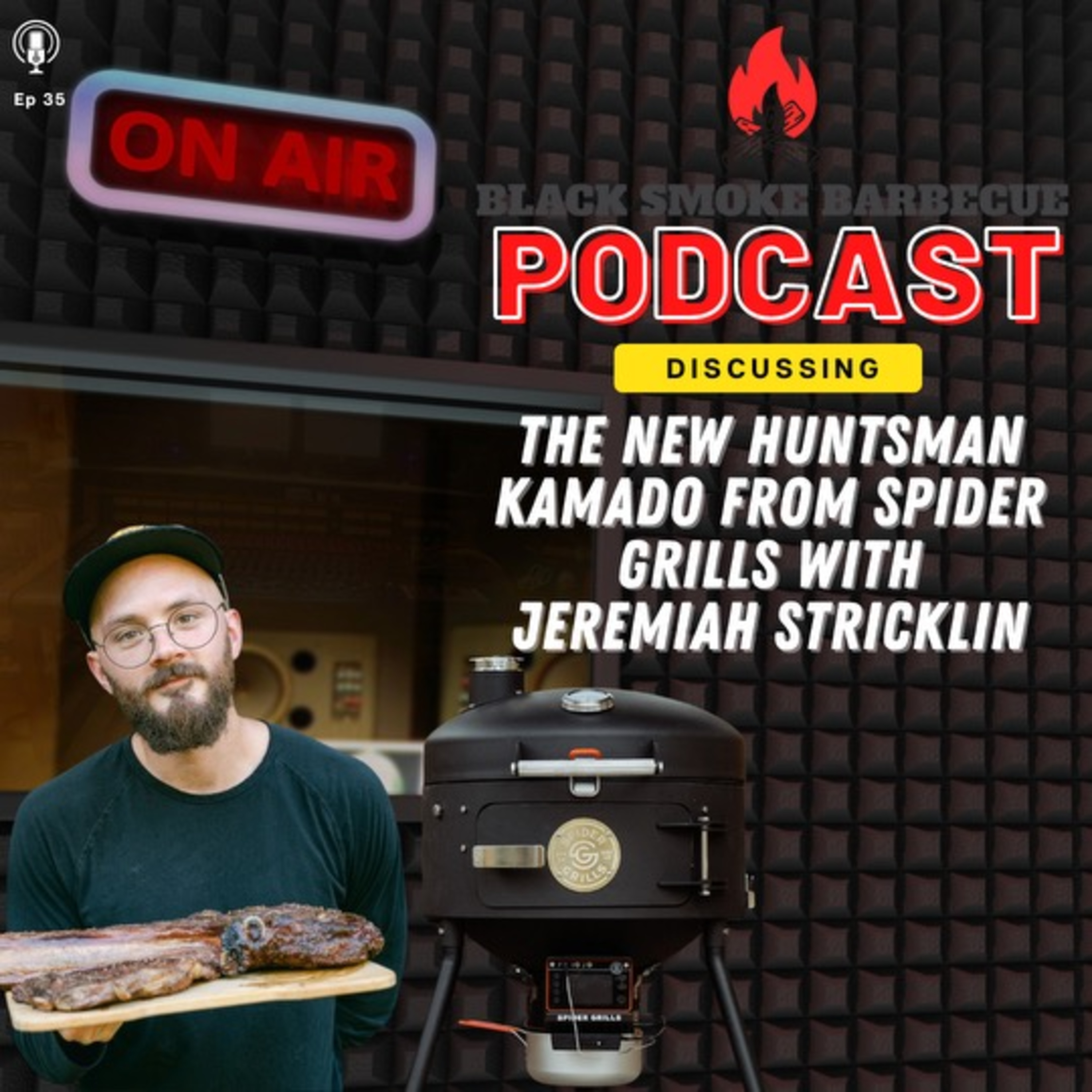 Ep.35: The New Huntsman Grill from Spider Grills w/ Jeremiah Stricklin episode artwork