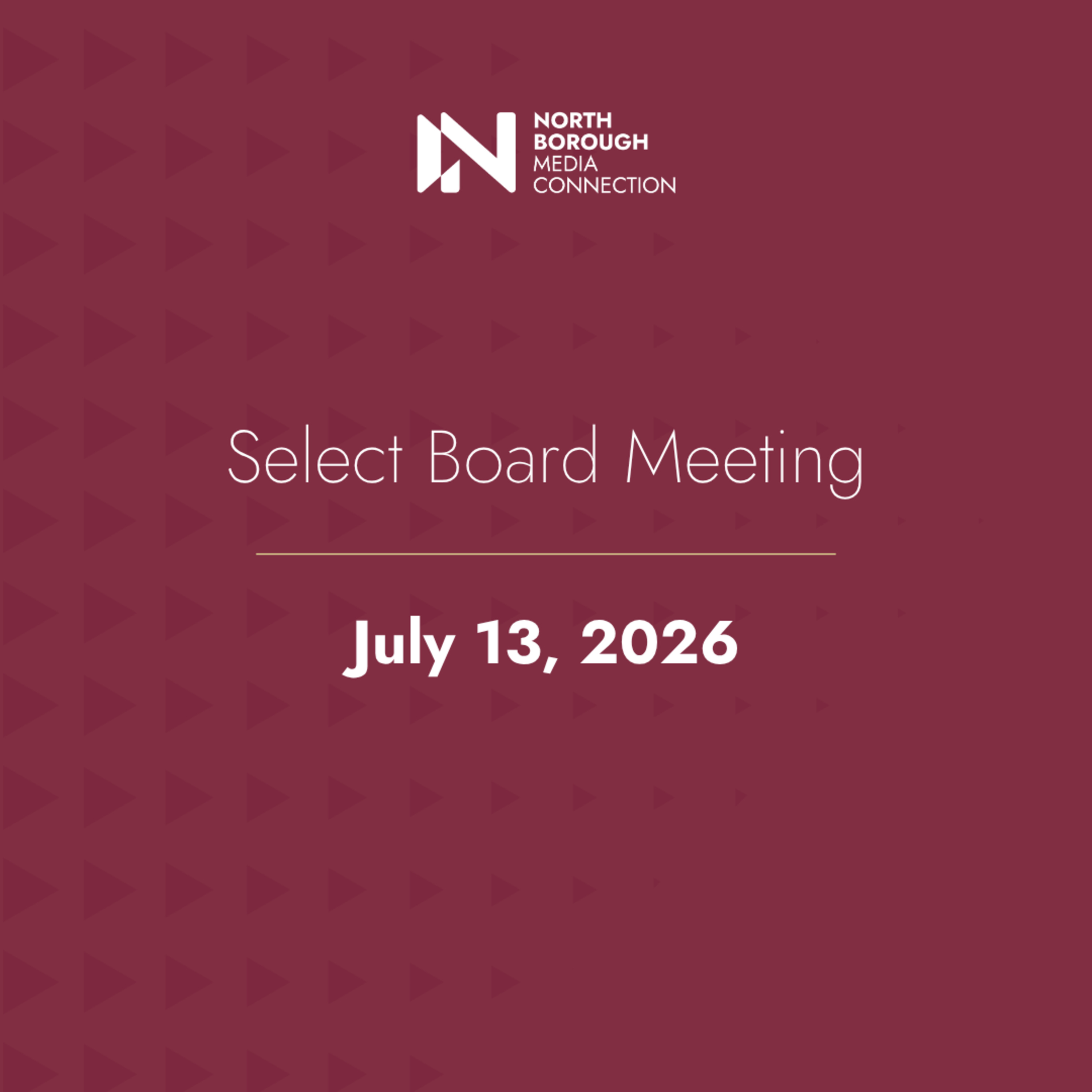 Select Board July 13, 2026 episode artwork