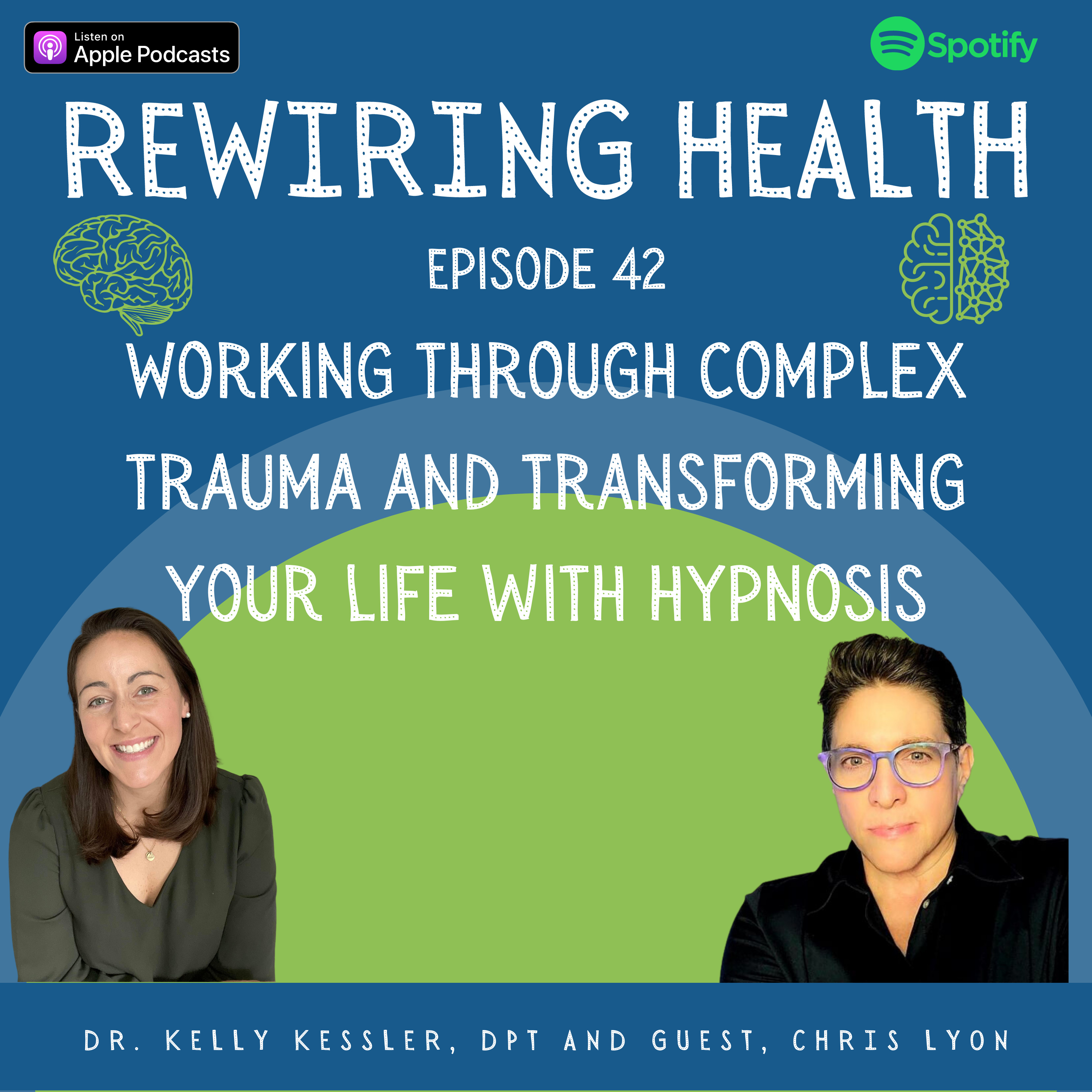 Ep, 42 Working Through Complex Trauma and Transforming Your Life with Hypnosis with Guest Chris Lyon episode artwork