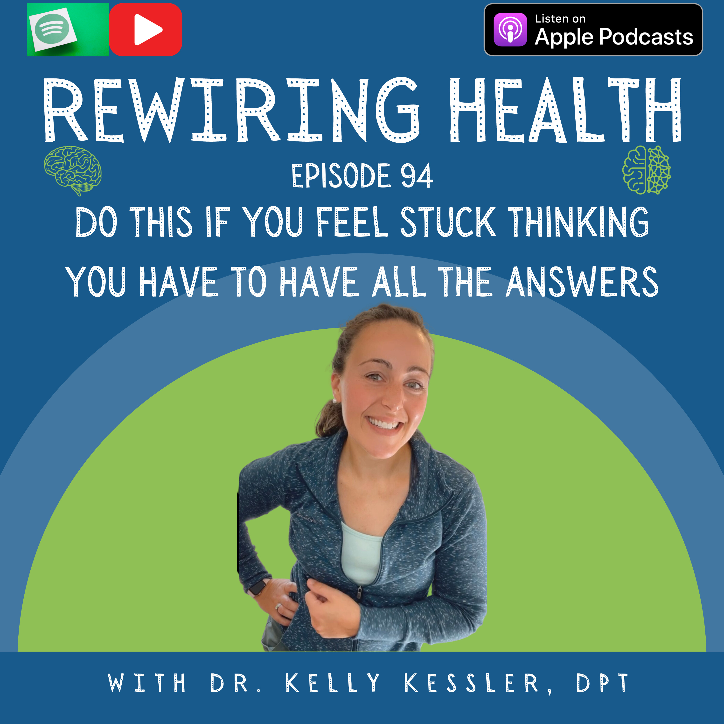 #94 Do This If You Feel Stuck Thinking You Have to Have All the Answers episode artwork