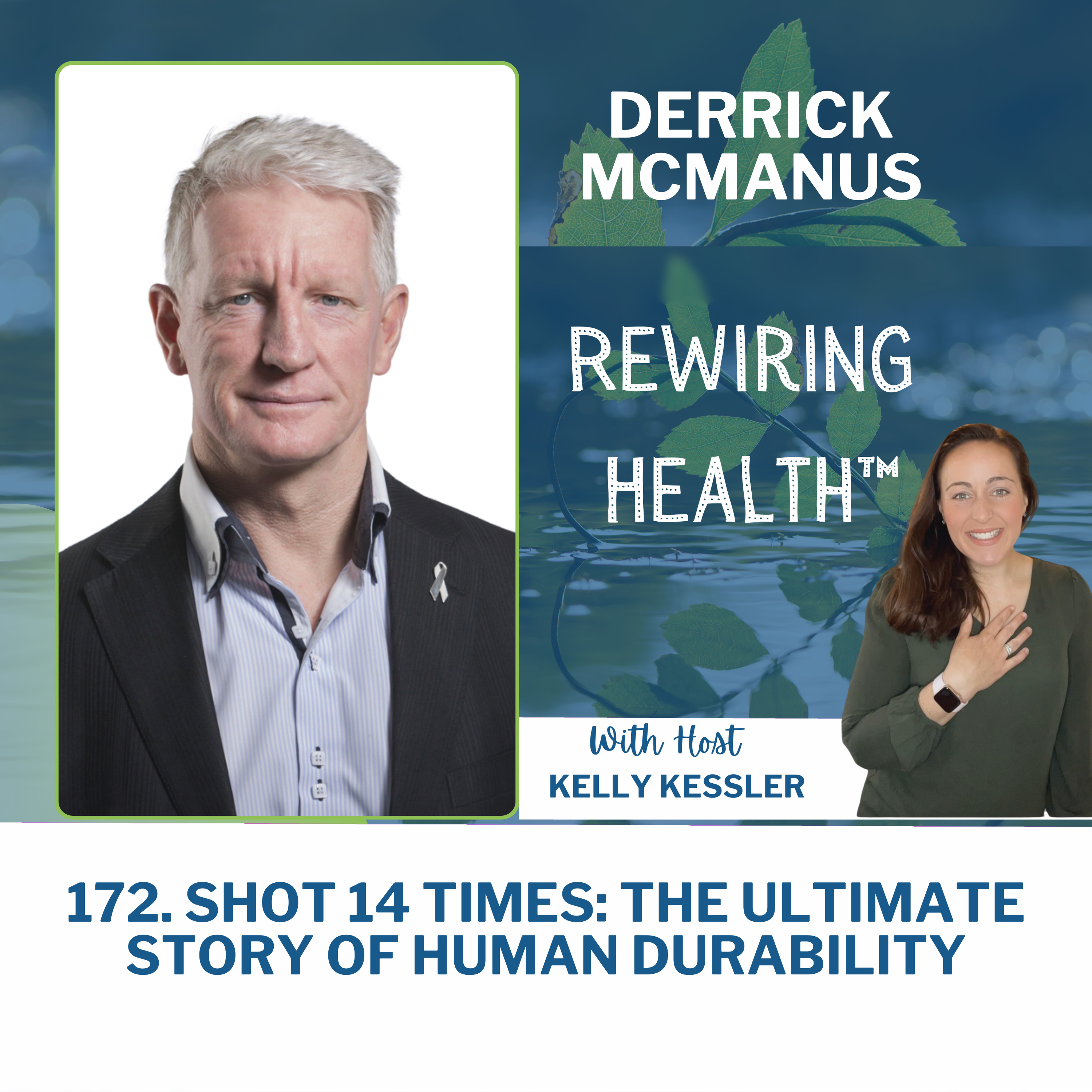 172. Shot 14 Times: The Ultimate Story of Human Durability Featuring Derrick McManus episode artwork