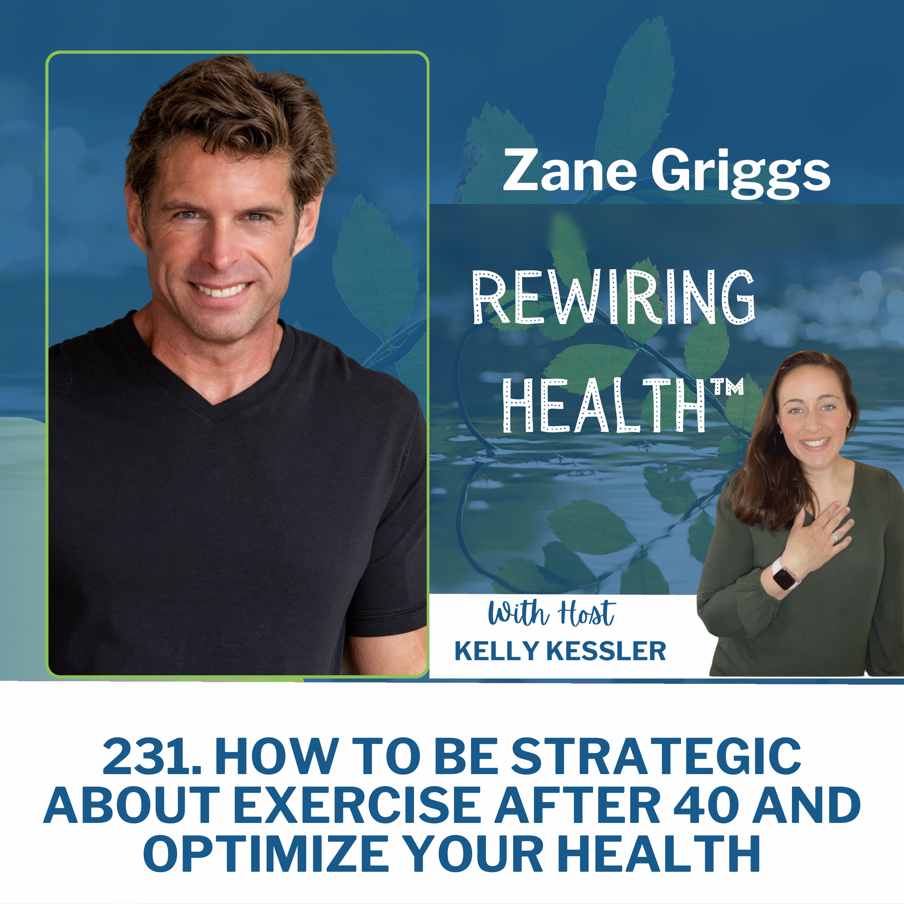 231. How To Be Strategic About Exercise After 40 and Optimize Your Health with Zane Griggs episode artwork