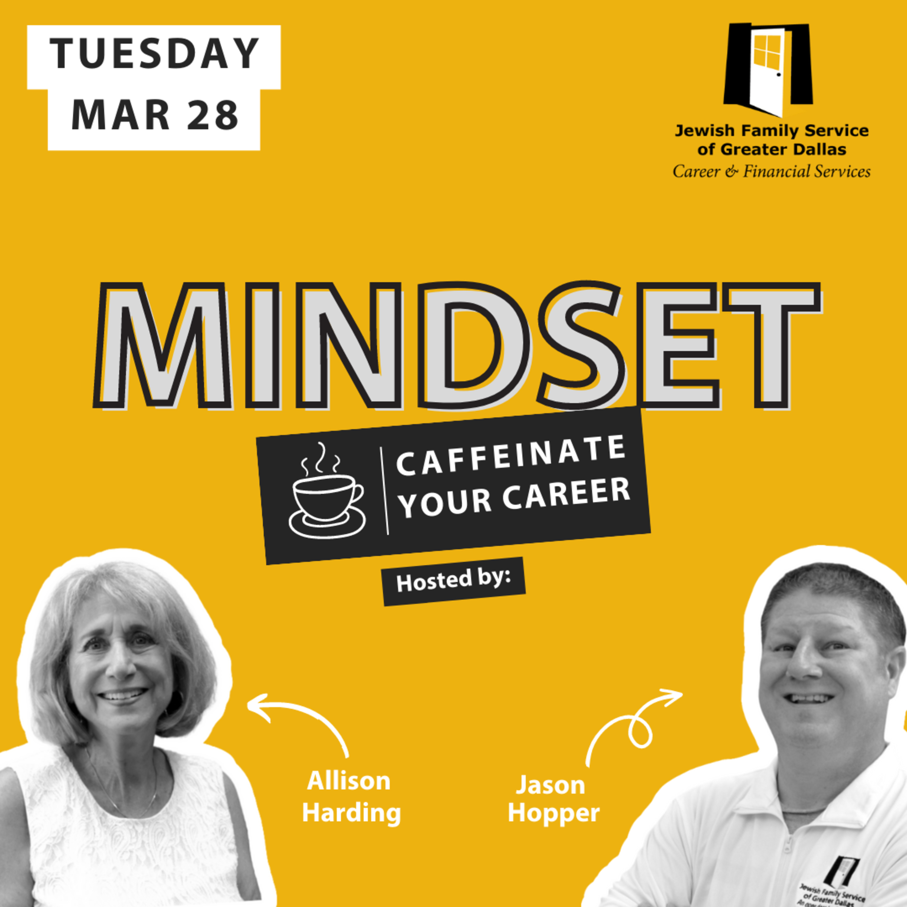 Caffeinate Your Career: coffee and conversation with career & financial experts
