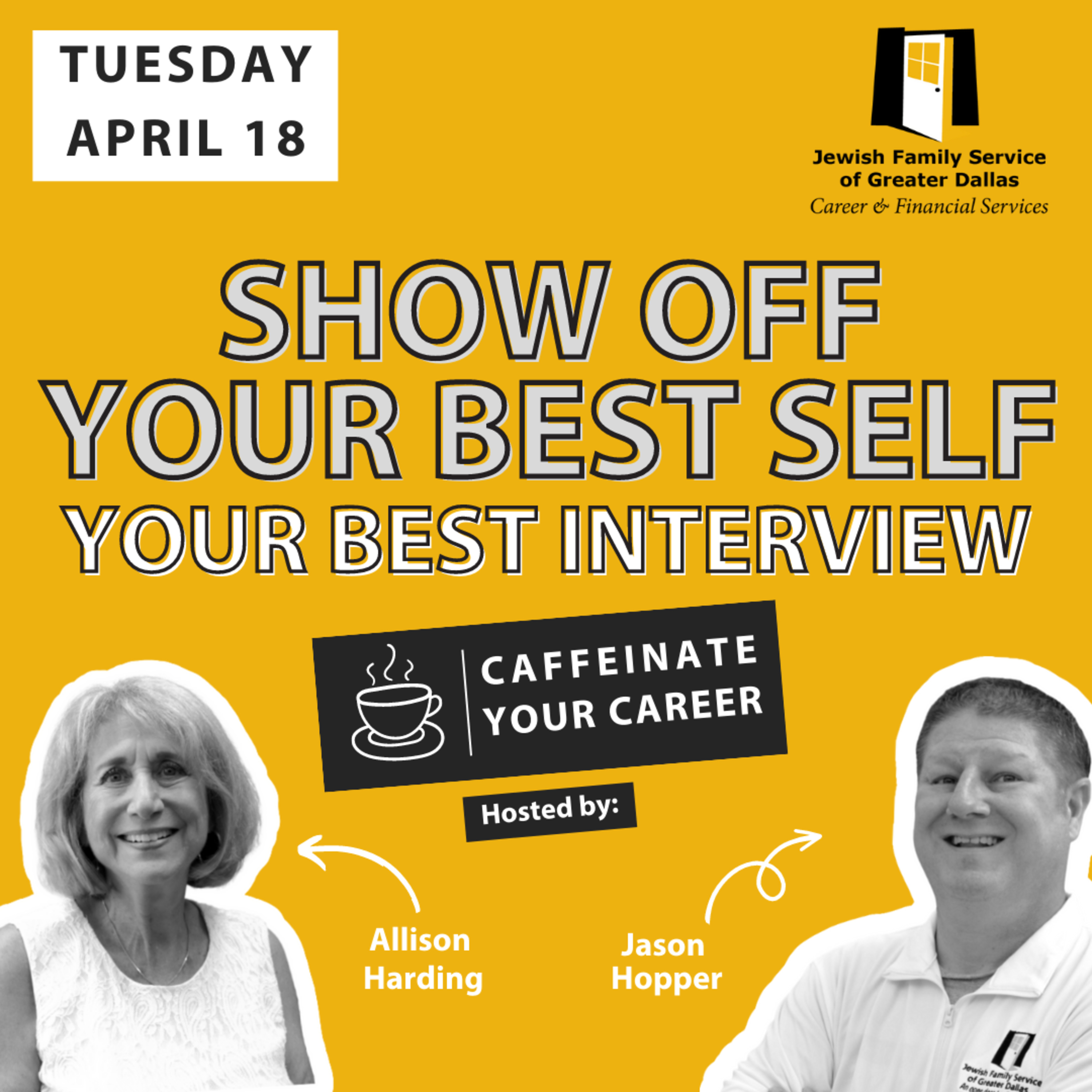 Caffeinate Your Career: coffee and conversation with career & financial experts