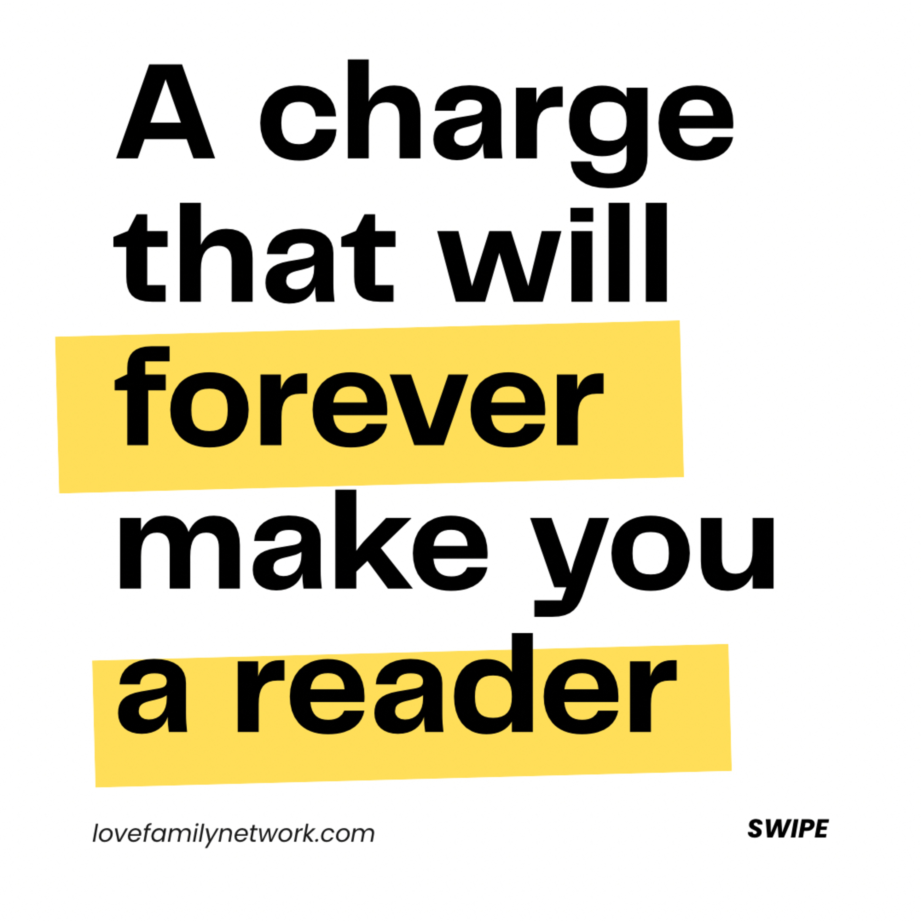 This Charge will make you a READER Forever  episode artwork