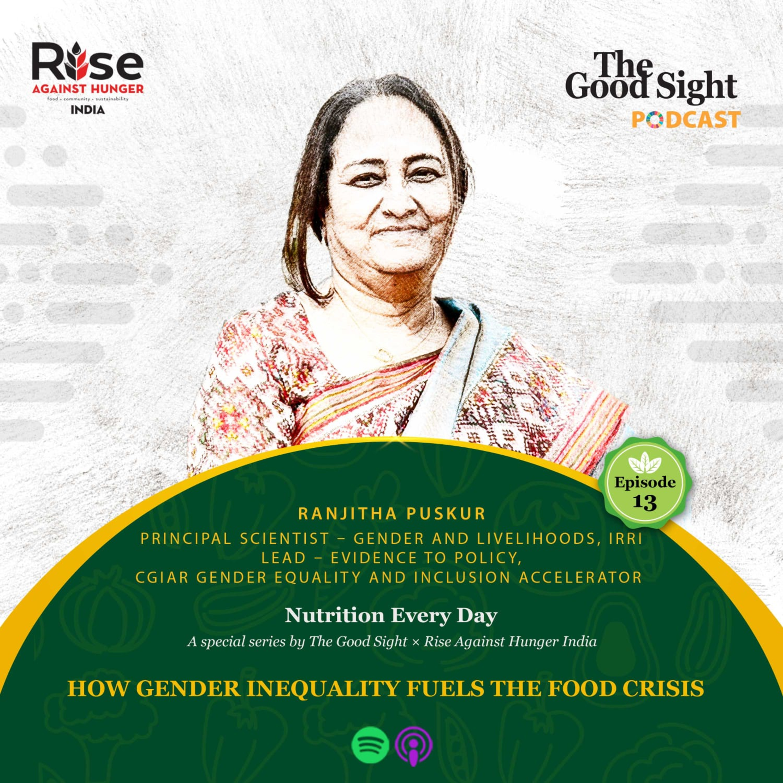 How Gender Inequality Fuels Food Crisis episode artwork