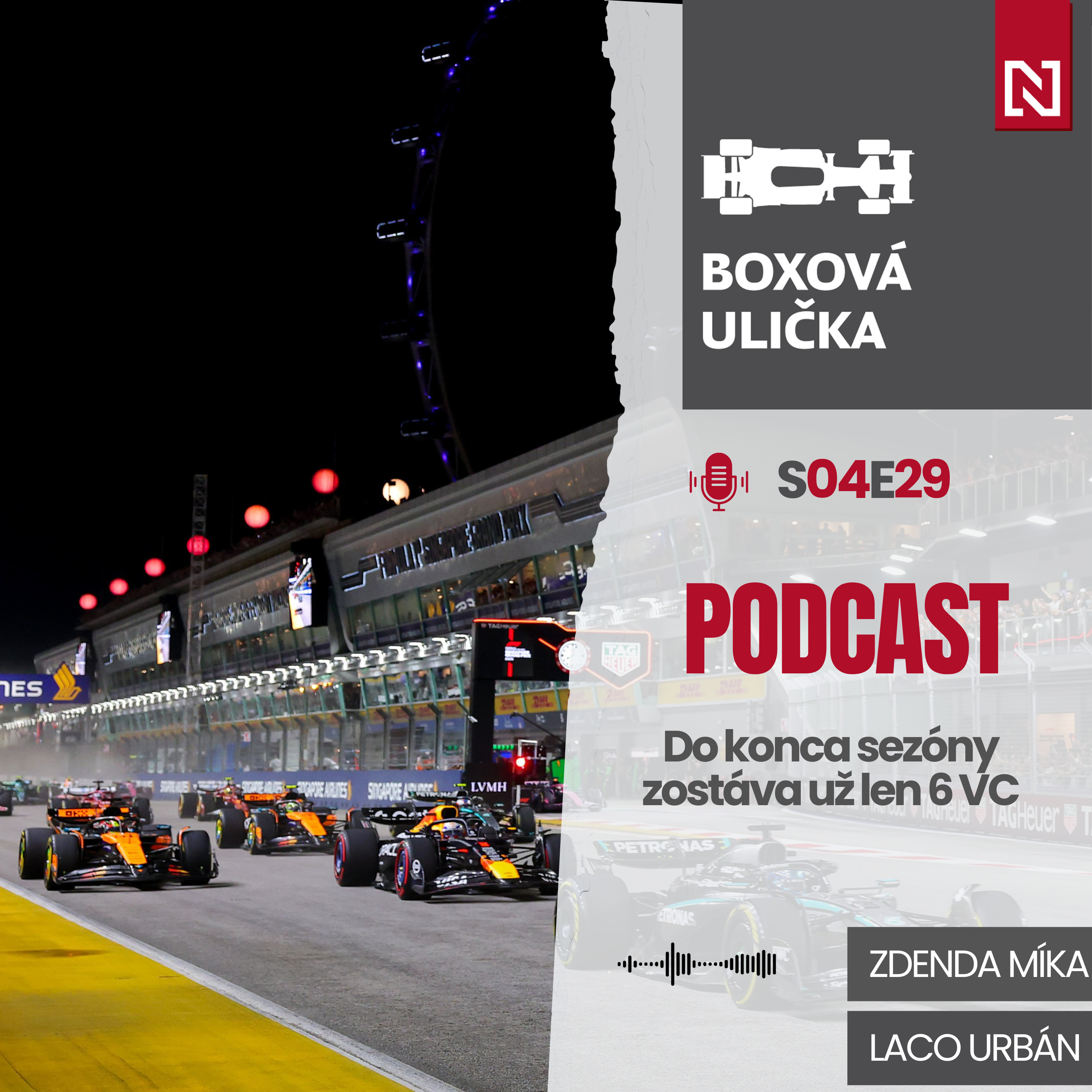 McLaren obhájil Pohár konštruktérov, viac sa však hovorí o kontakte z prvého kola (S04E29)