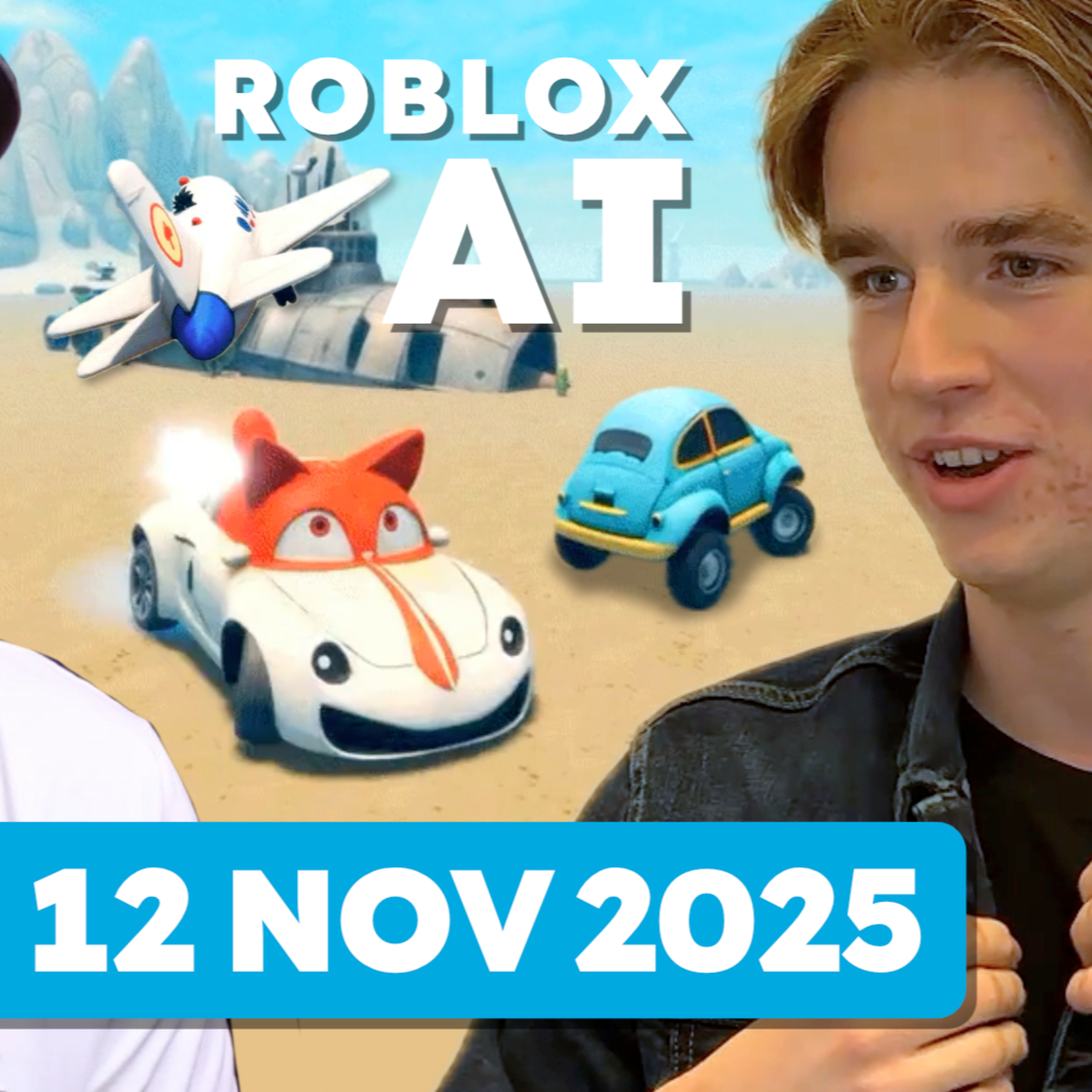 Roblox pushed AI into the 4th dimension?! "4D Generation" episode artwork
