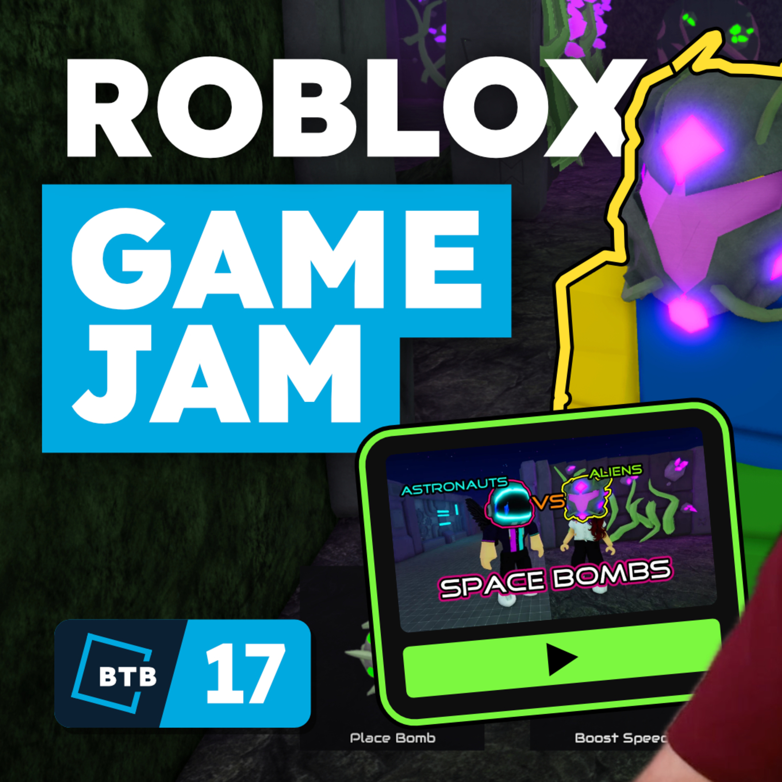 Why every Roblox dev needs to try a game jam episode artwork