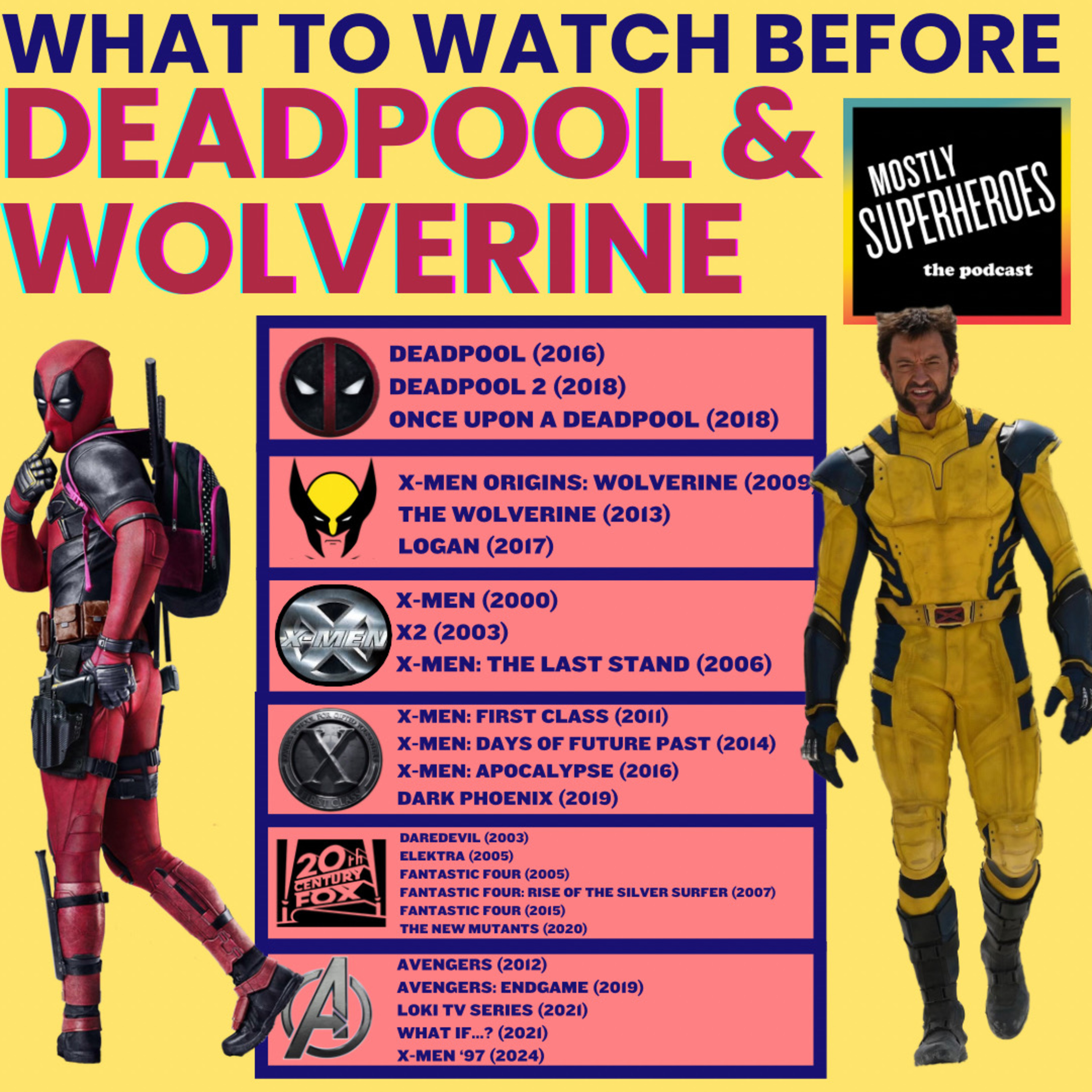 Mostly Superheroes