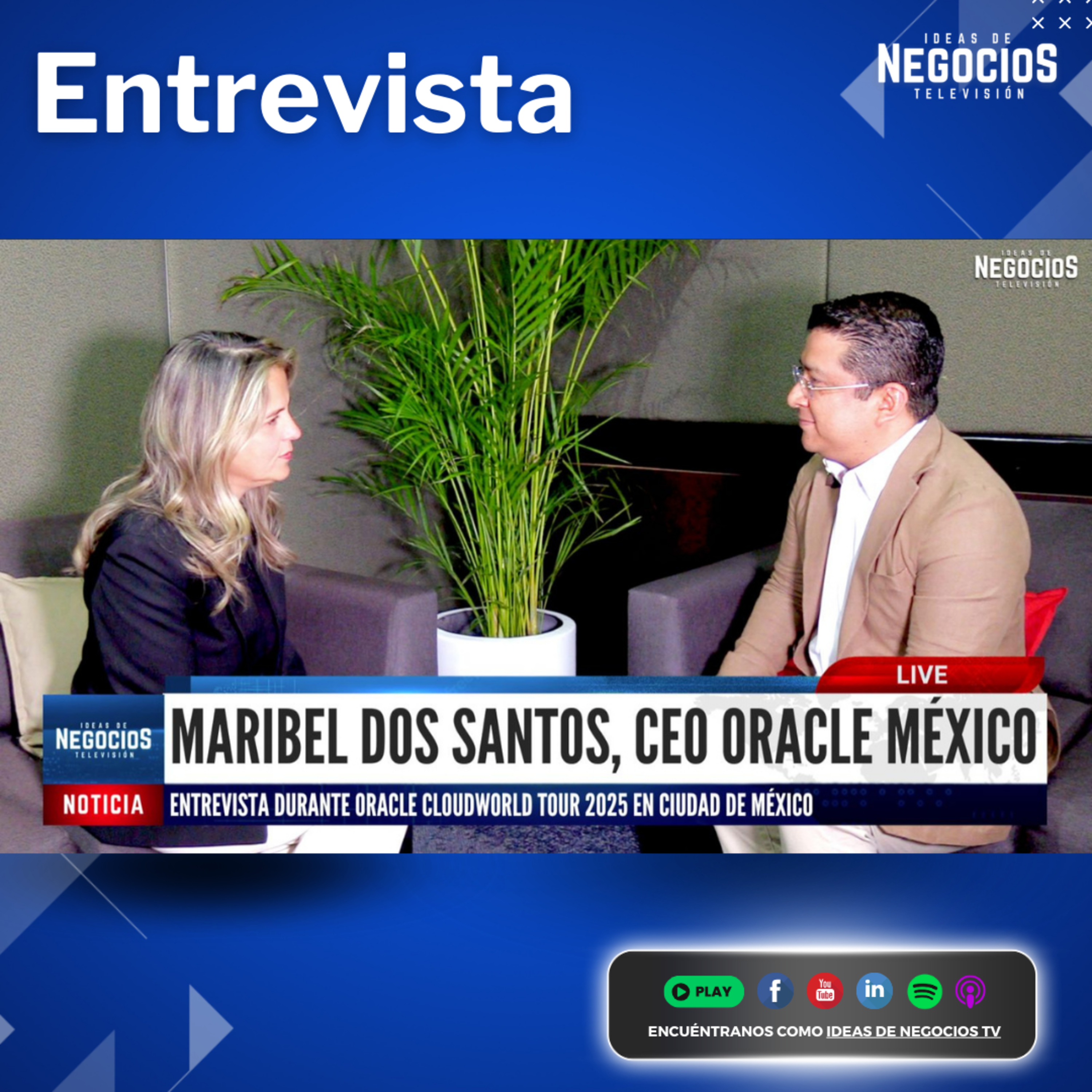Oracle ve a México como potencia. Refuerza inversión en México y creará empleos de calidad este 2025